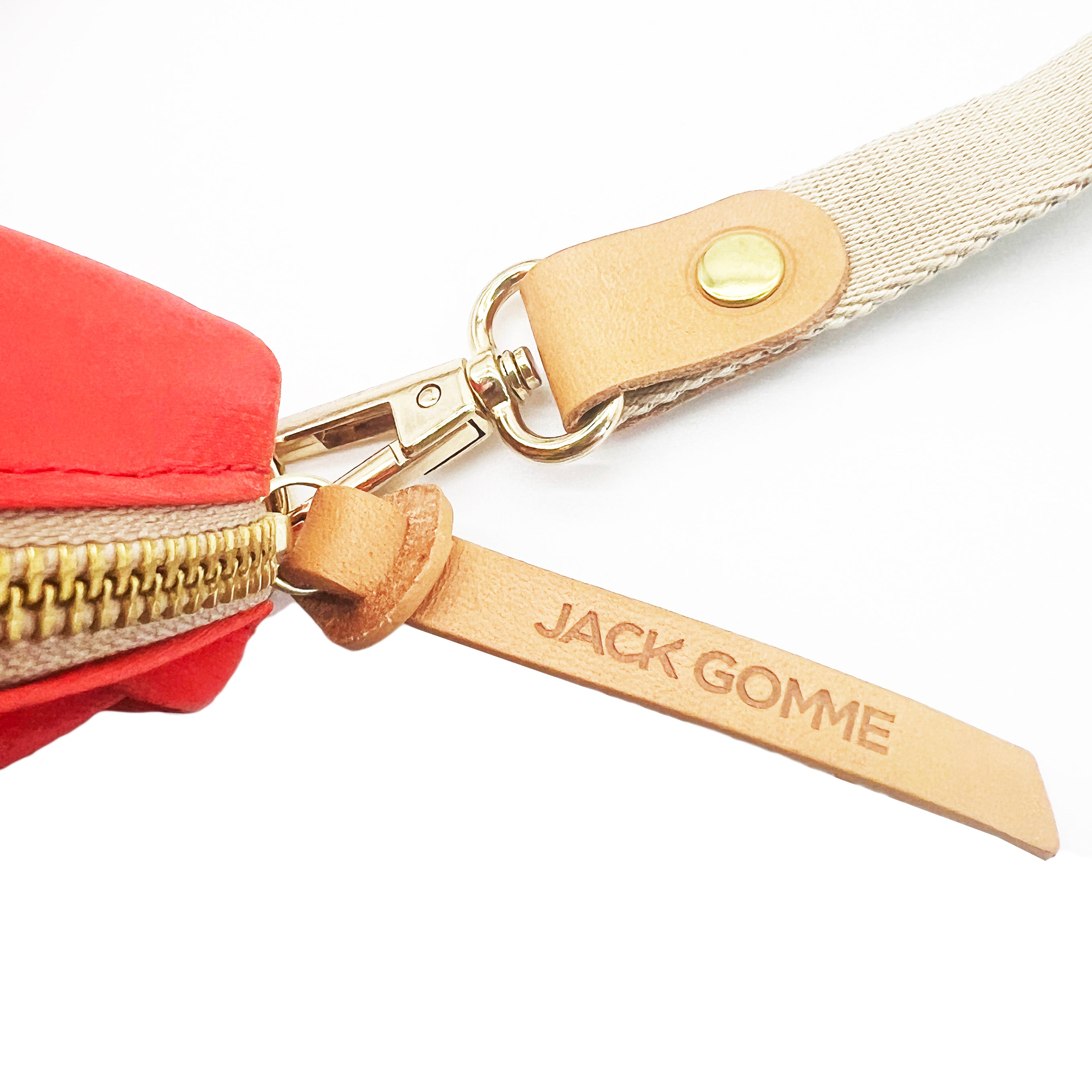 Jack Gomme ジャック・ゴム 【MINI】 ATELIER LIN ショルダーバッグ TOMATO