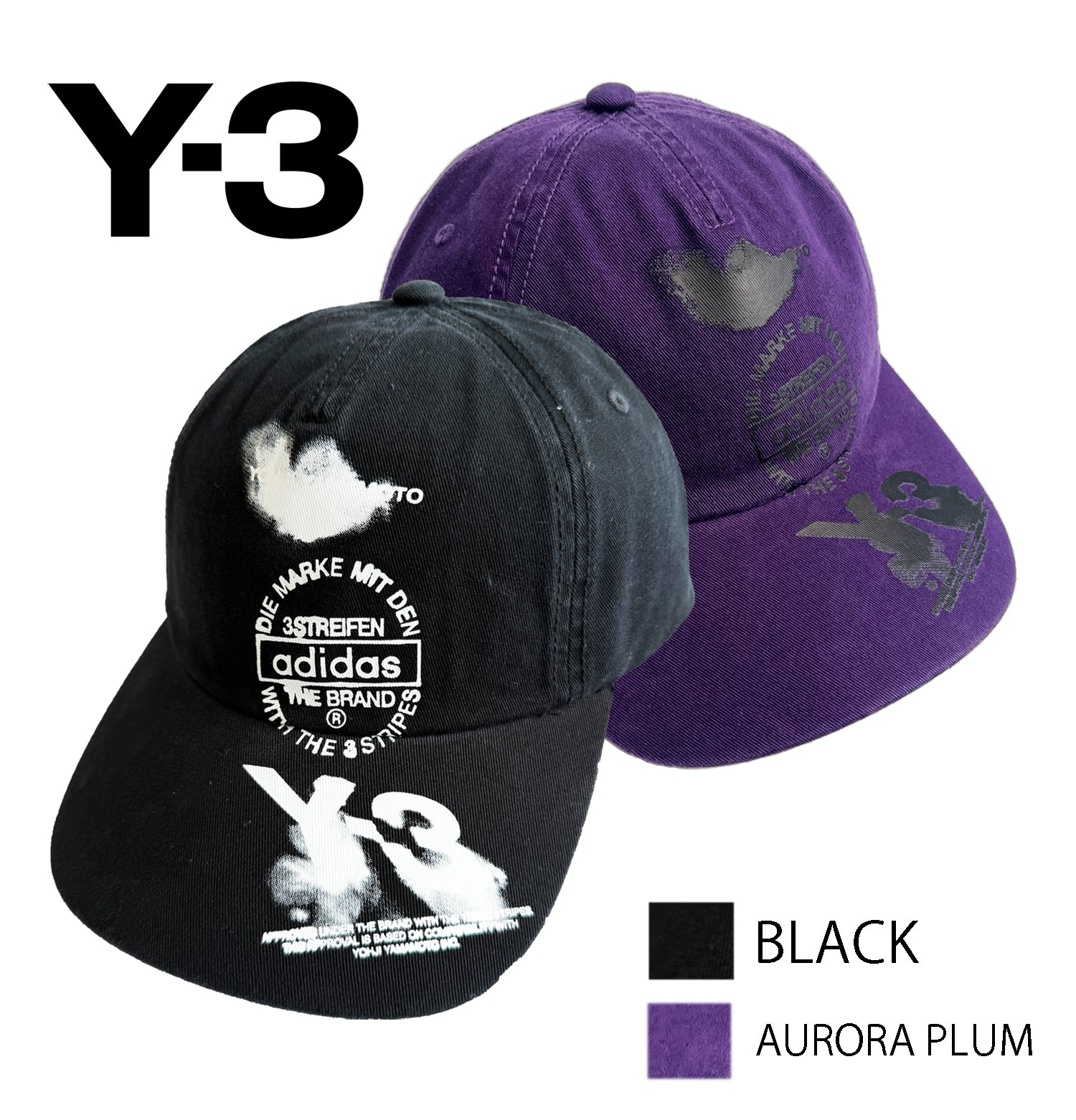 Y-3 ワイスリー GRAPHIC CAP