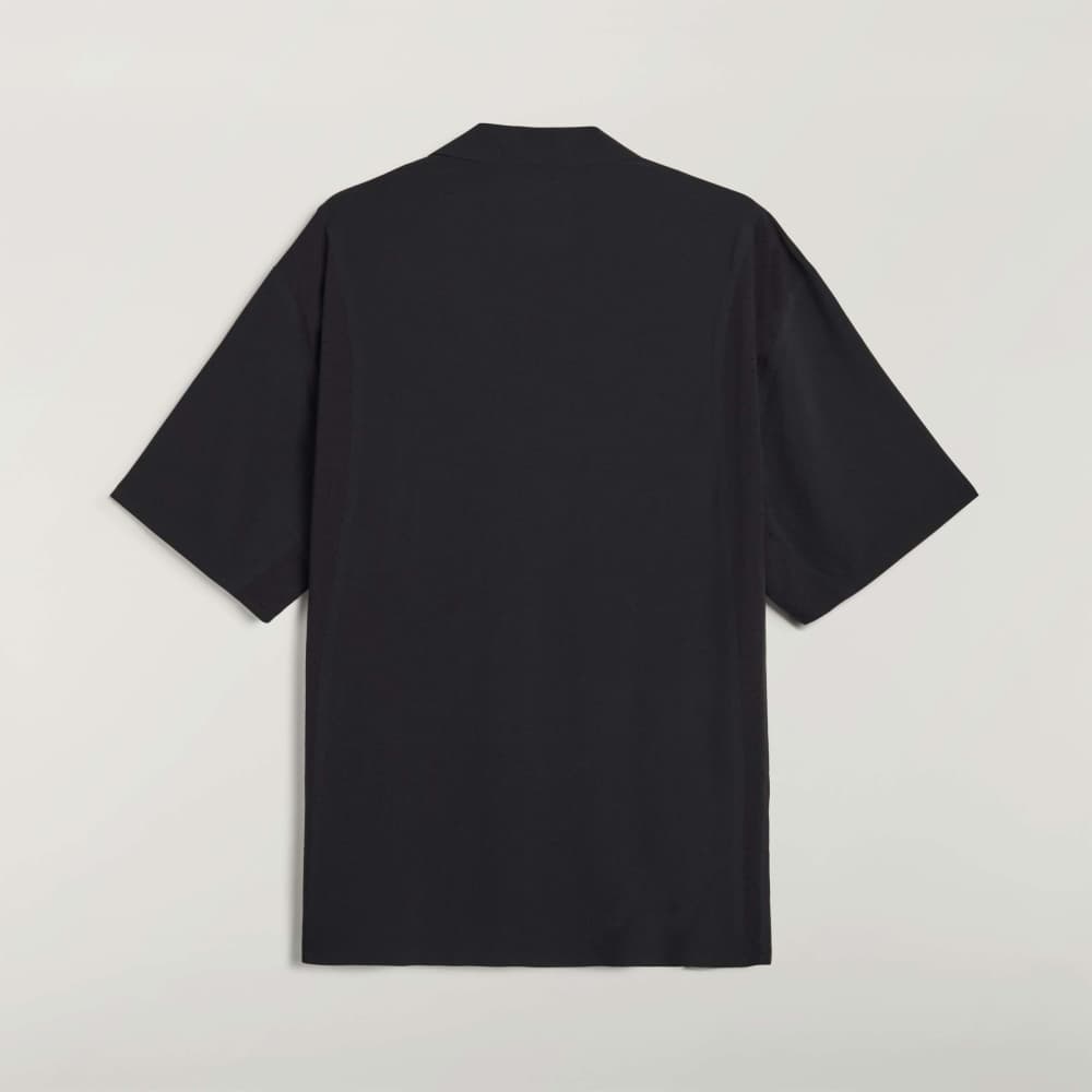 Y-3 ULTRALIGHT WOVEN SHIRT / Y-3 ウルトラライト ウーブン シャツ KF6044 : BLACK KS2645 : AURORA IVY