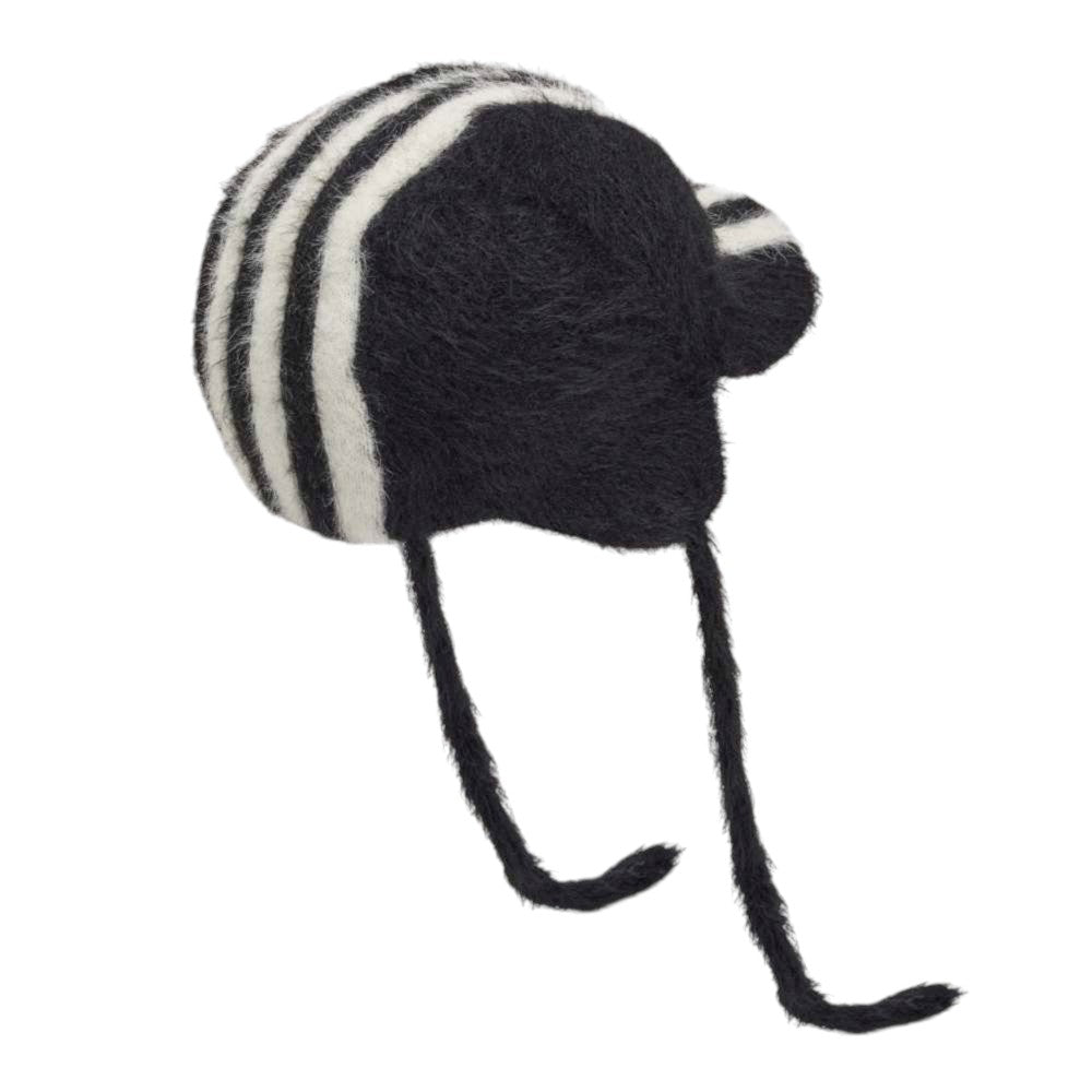 Y-3 STRIPES BONNET / Y-3 ストライプス ボンネット KV2908 : BLACK/CREAM WHITE