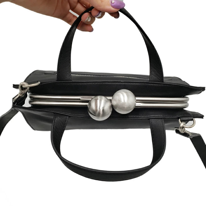 kawa-kawa カワカワ 2WAYがま口ショルダーバッグ【kuchigane】BK494