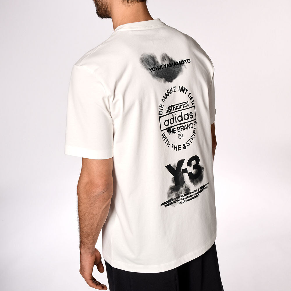 Y-3 GRAPHIC SHORT SLEEVE TEE