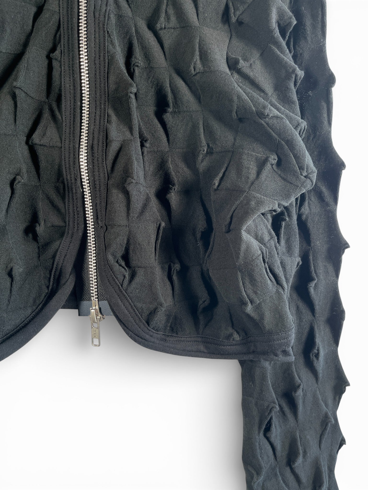 LIMI feu 3D LINK STITCH ROUND HEM BOLERO ラウンドヘムボレロ LK-T11-033-1-02