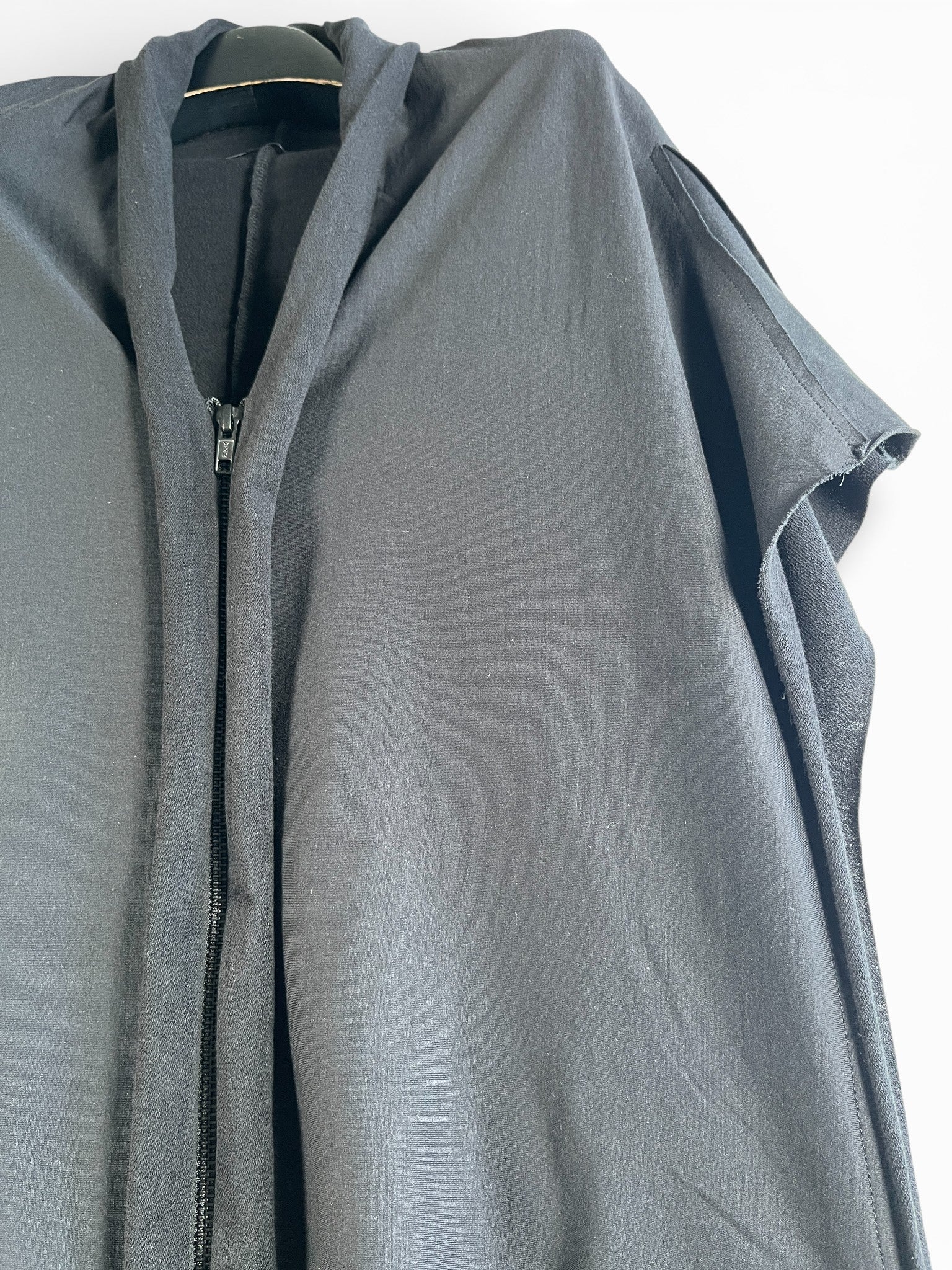 LIMI feu COTTON FRENCH TERRY DRAPE DETAIL DRESS ドレープワンピース LK-T63-046-1-02