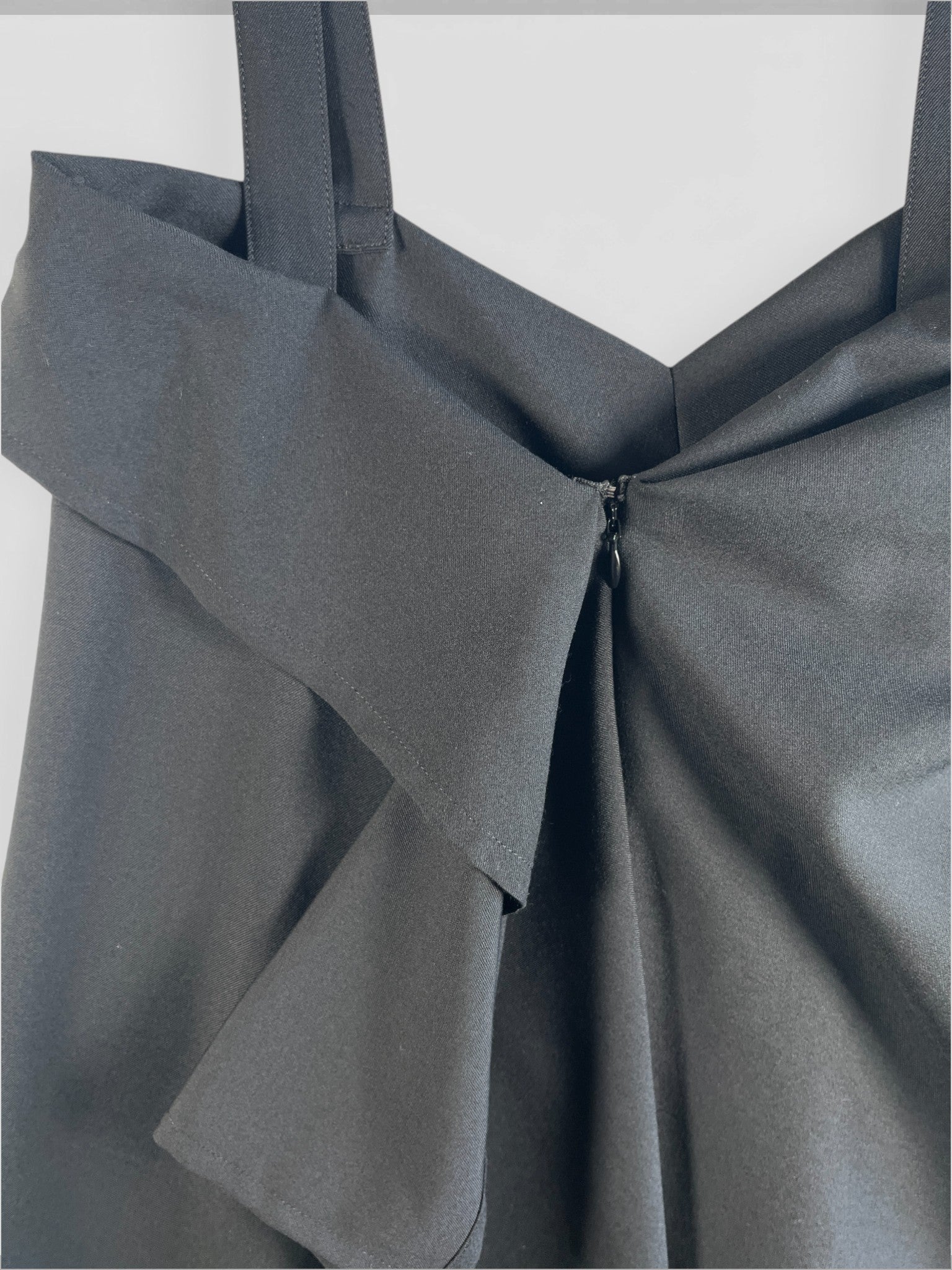 LIMI feu WOOL GABARDINE SQUARED SUSPENDER SKIRT サスペンダースカートLA-S53-111-1-02