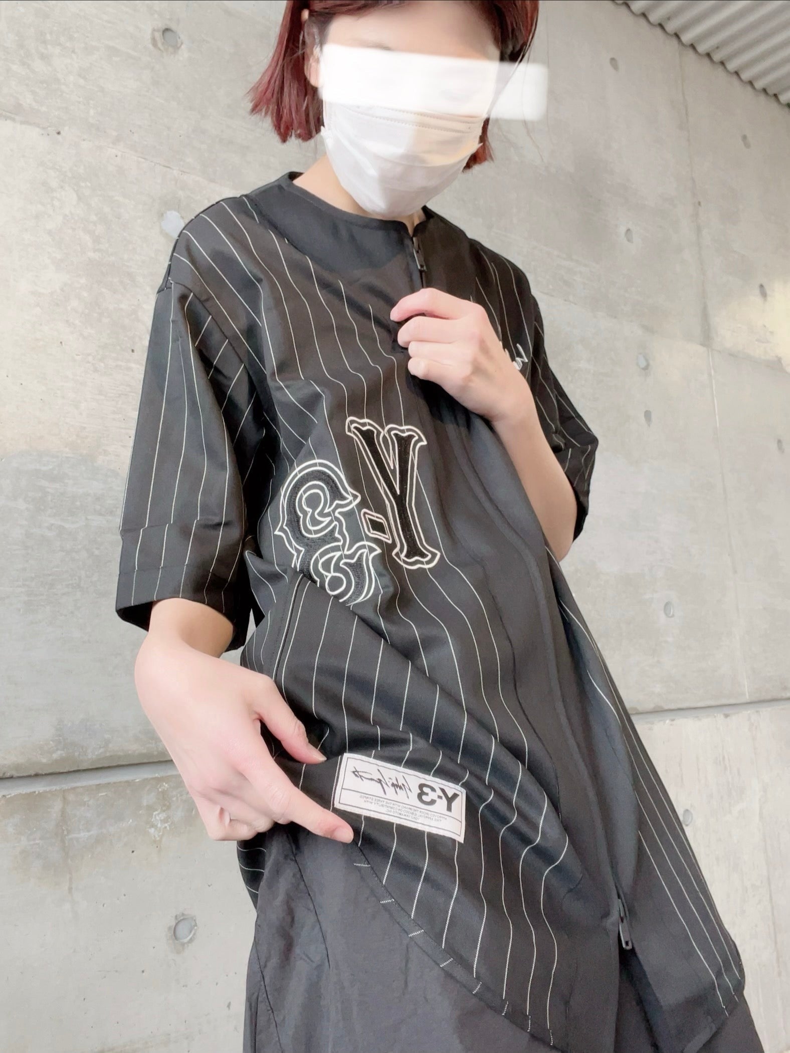 Y-3 ELITE 5 BASEBALL SHIRTベースボールシャツKS7640
