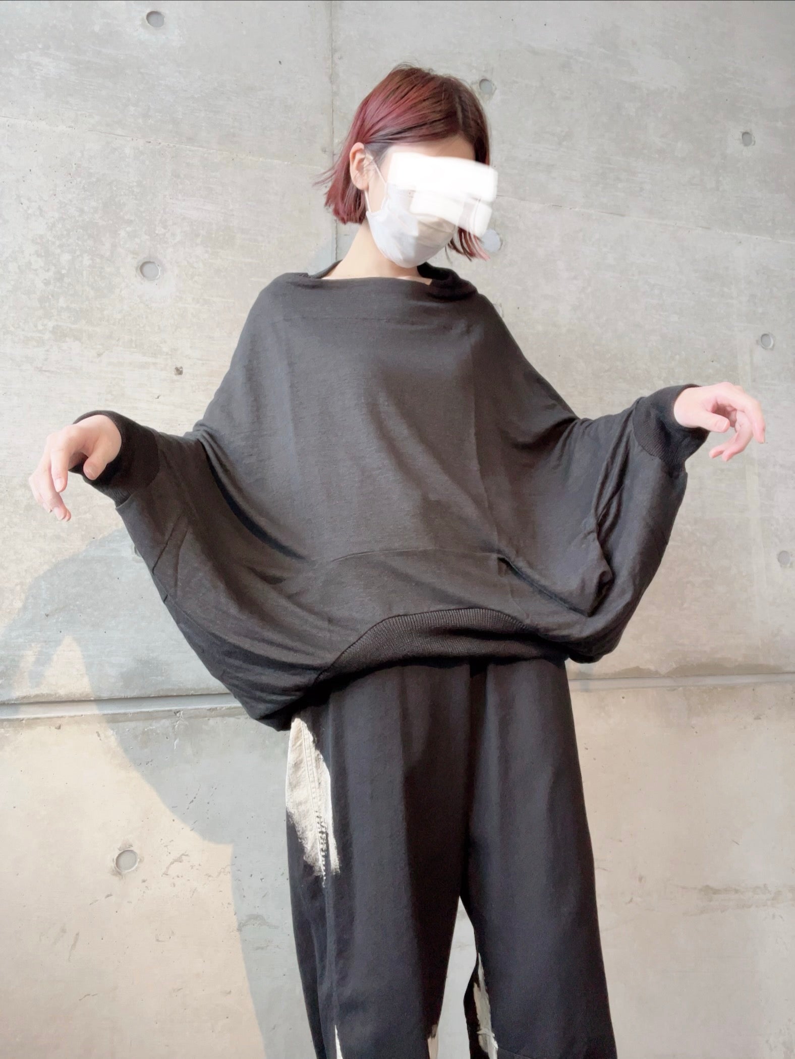 LINEN JERSEY LOOSE FIT POCKET PULLOVERルーズフィットプルオーバー YK-T98-361-2-02