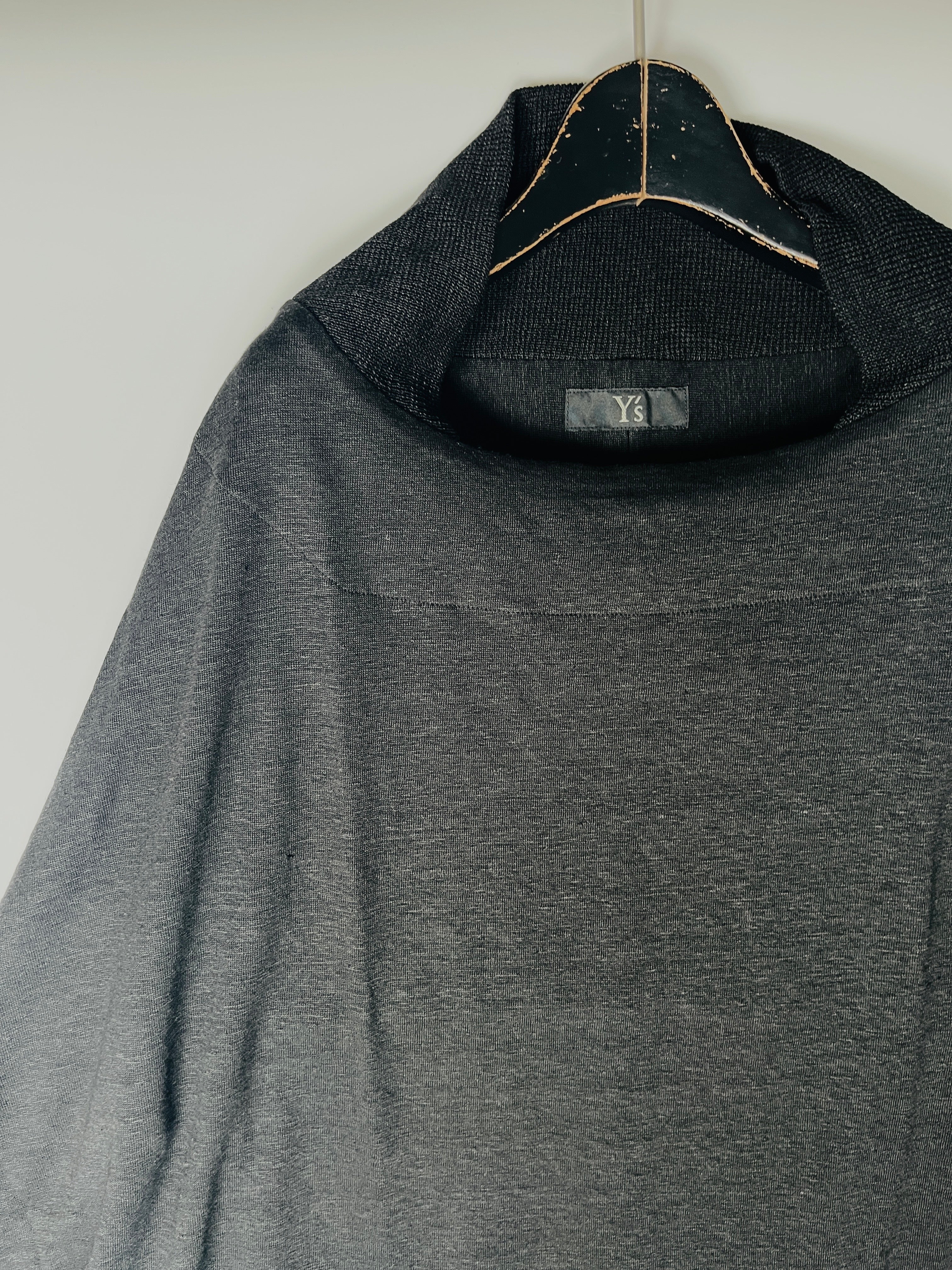 LINEN JERSEY LOOSE FIT POCKET PULLOVERルーズフィットプルオーバー YK-T98-361-2-02