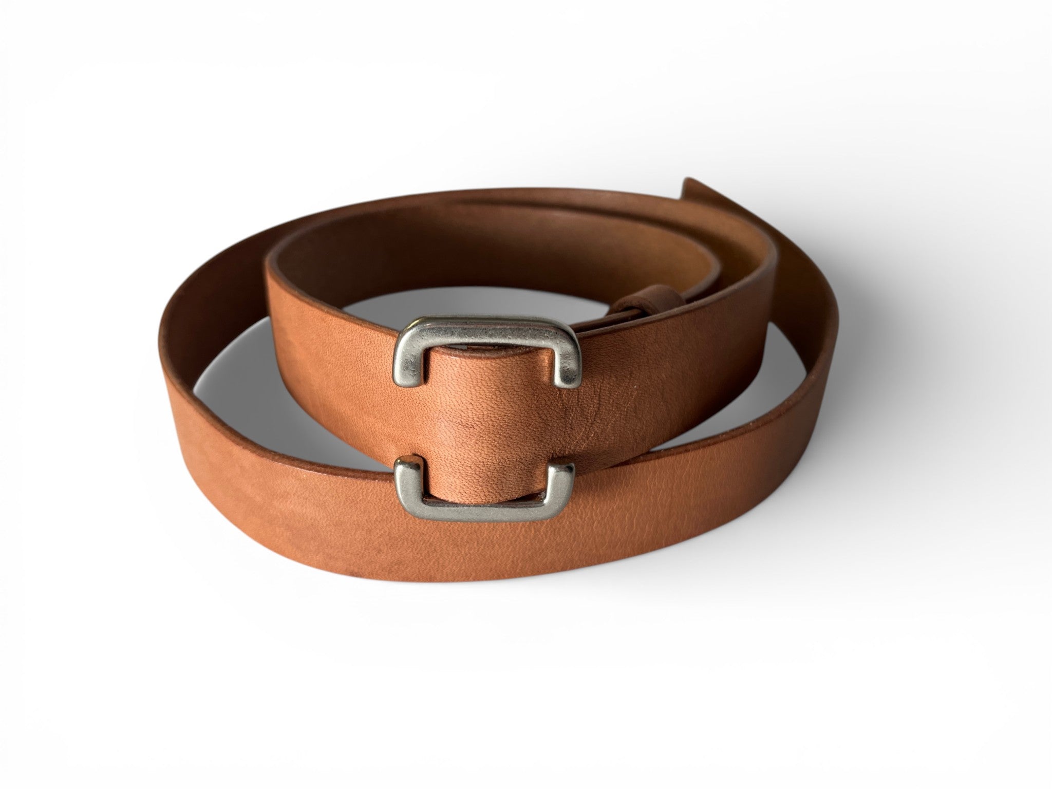 Yohji Yamamoto POUR HOMME NATURAL COW LEATHER 30MM FREE BELT HK-F03-78