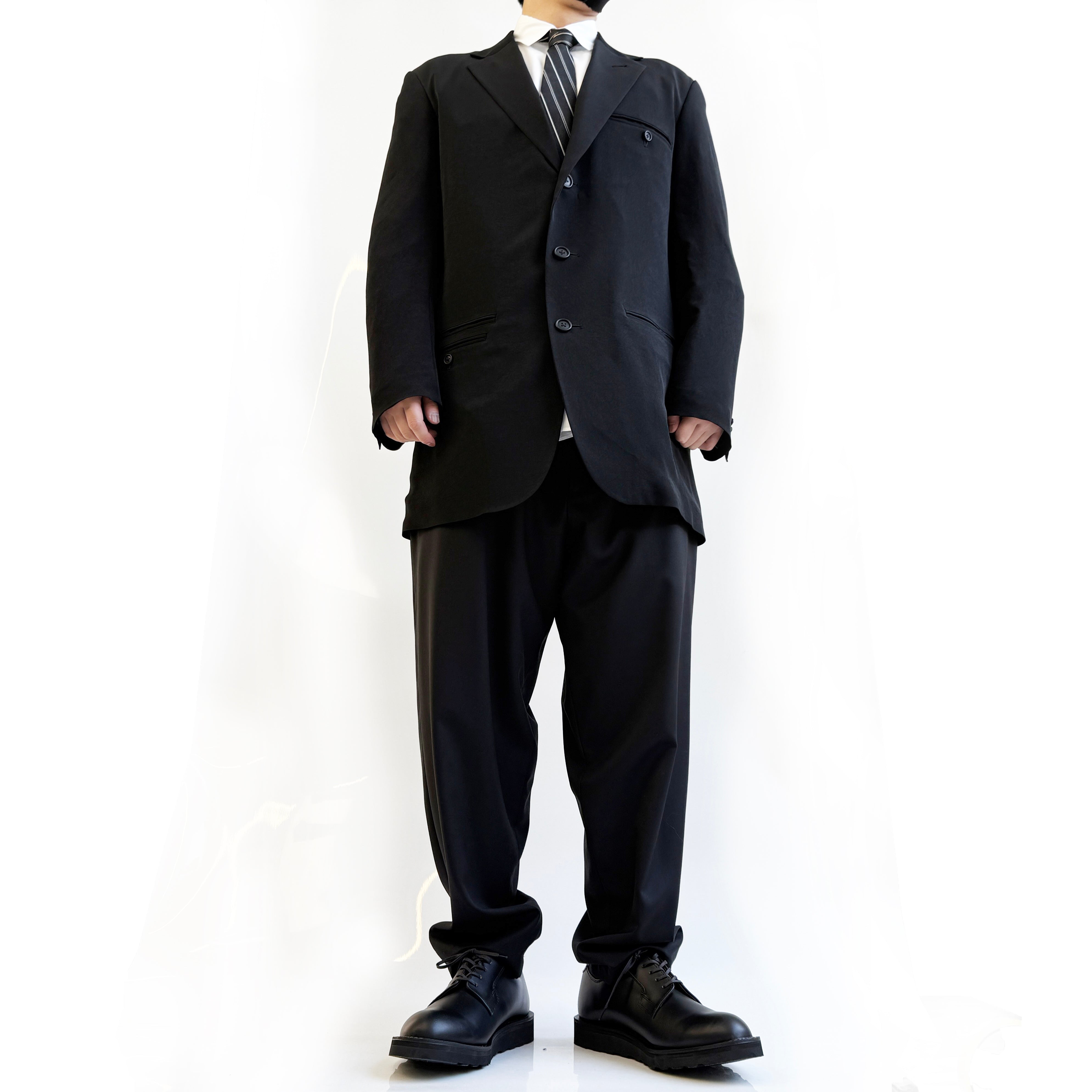 Y's for men TA TUXEDO JACKET WITH DOUBLE RIMMED POCKET J05-500-1-02