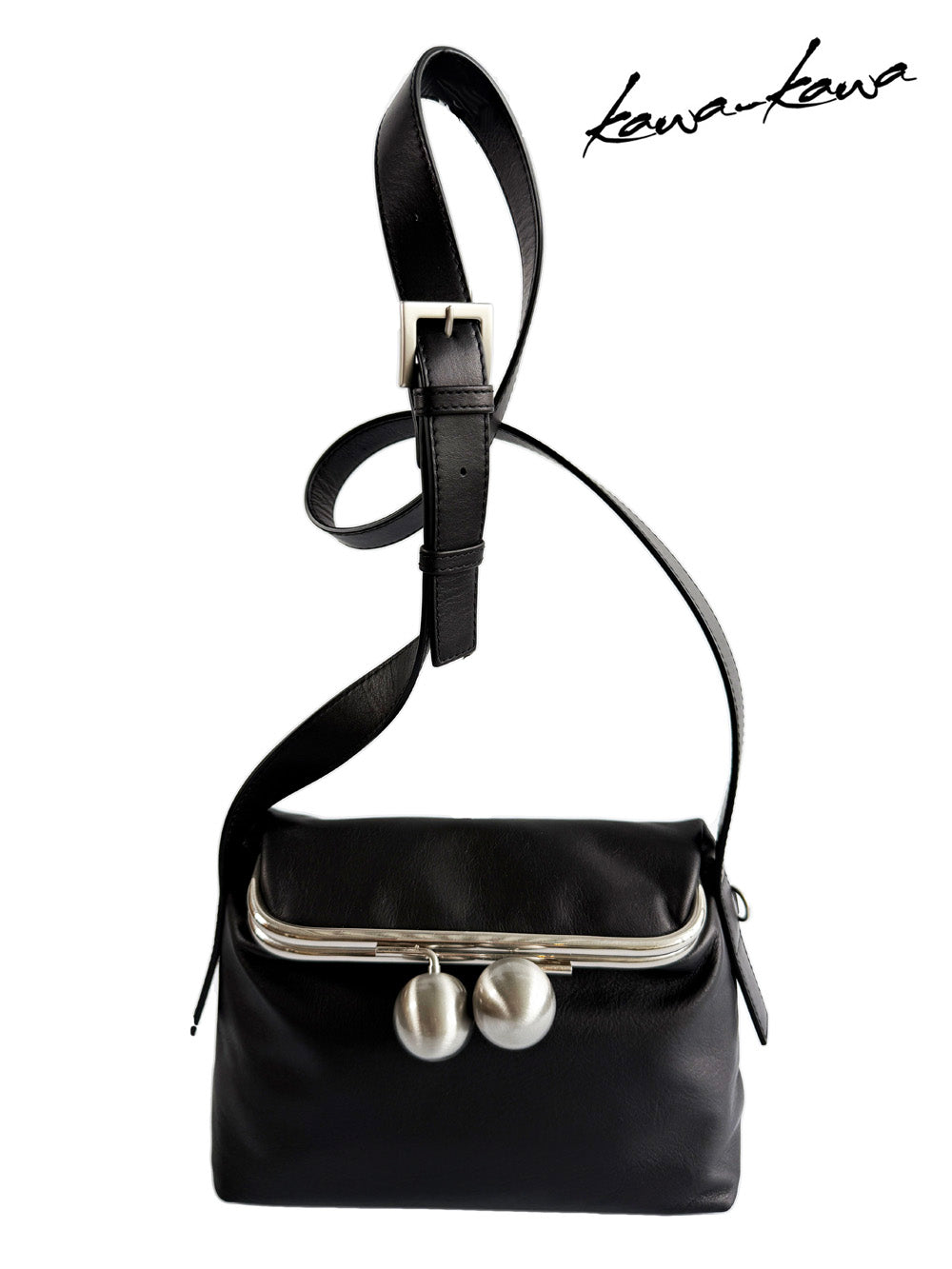 kawa-kawa カワカワ 【kuchigane】 スクエア2WAYポシェットMサイズ