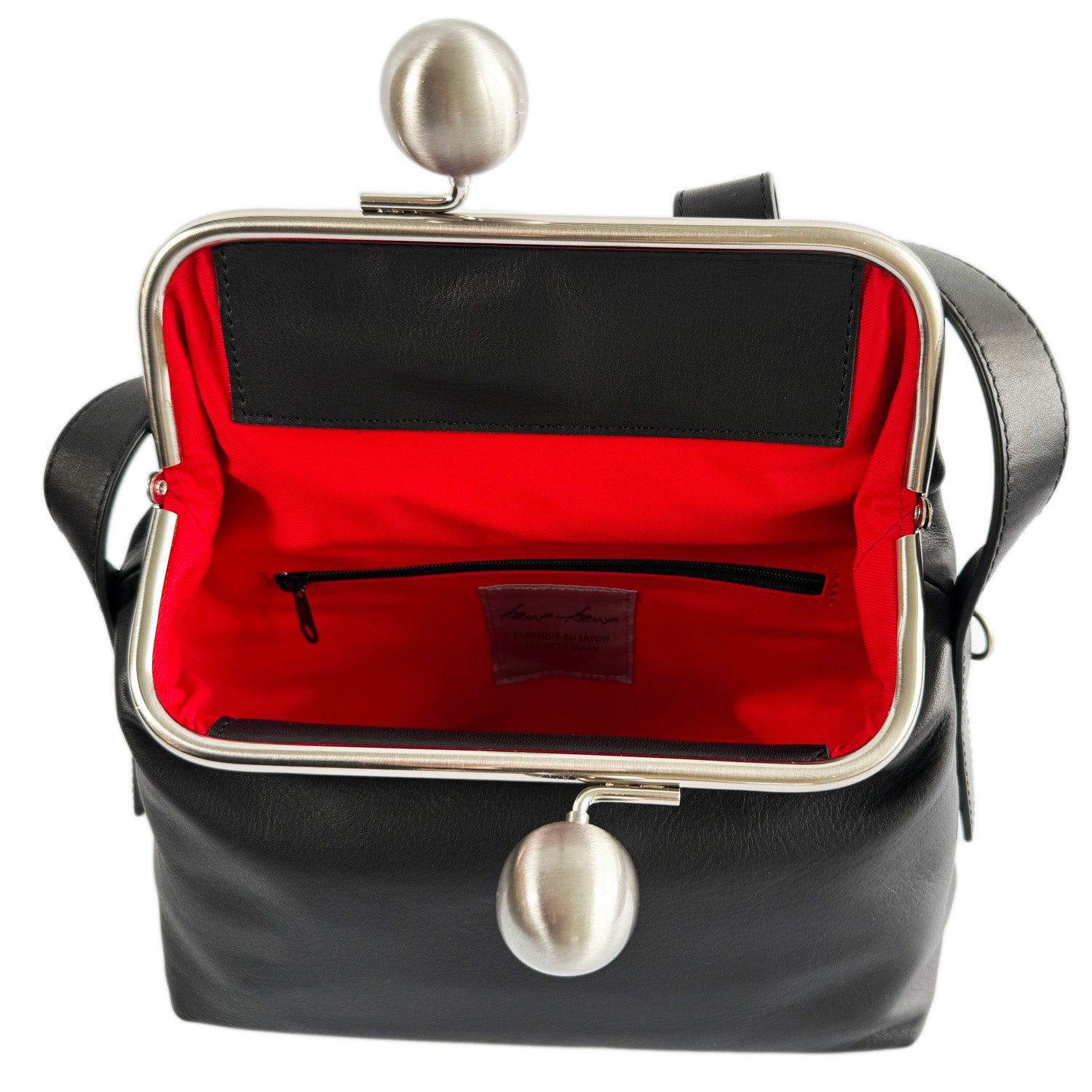 kawa-kawa カワカワ 【kuchigane】 スクエア2WAYポシェットMサイズ