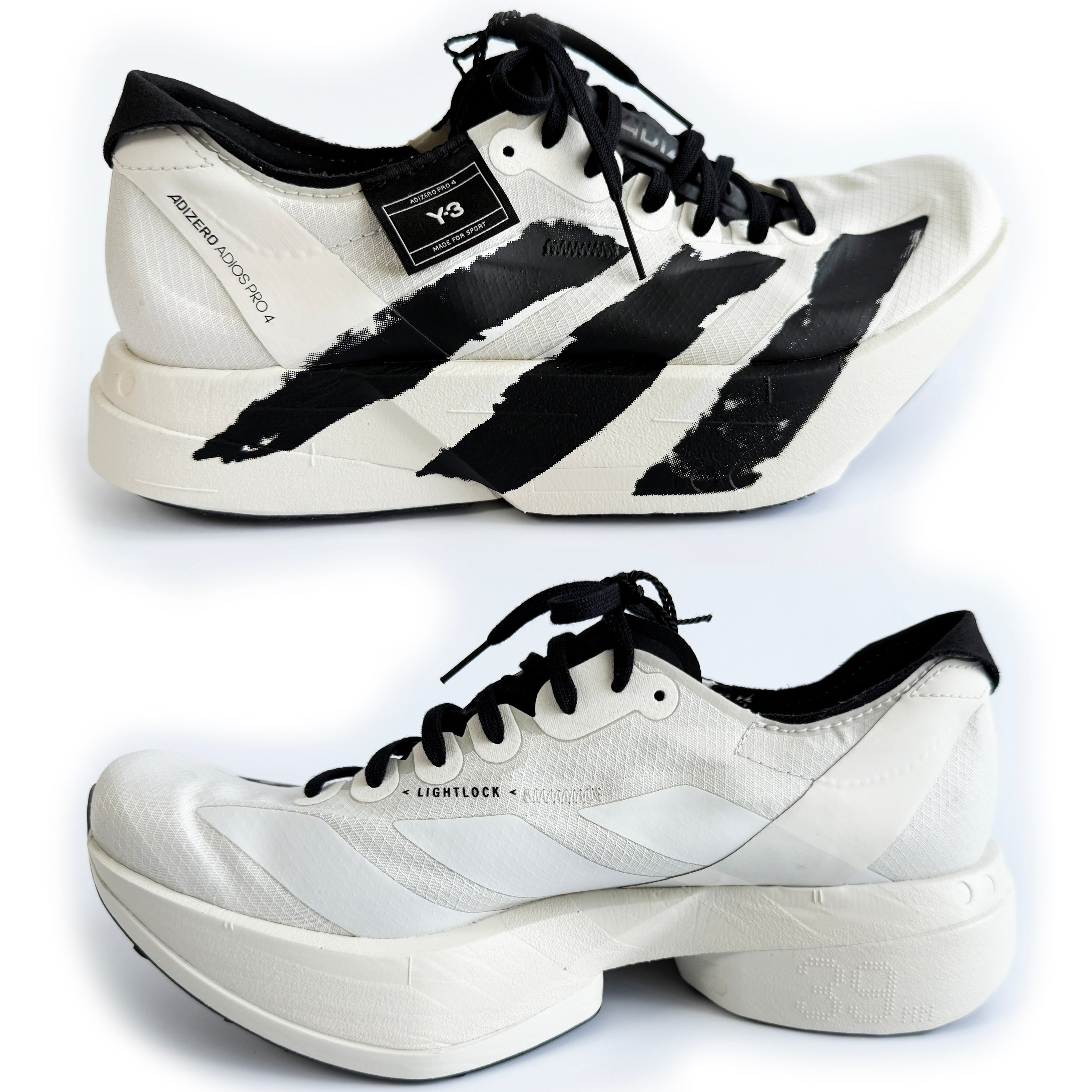 Y-3 ワイスリー ADIOS PRO 4 スニーカー_JR6656 白