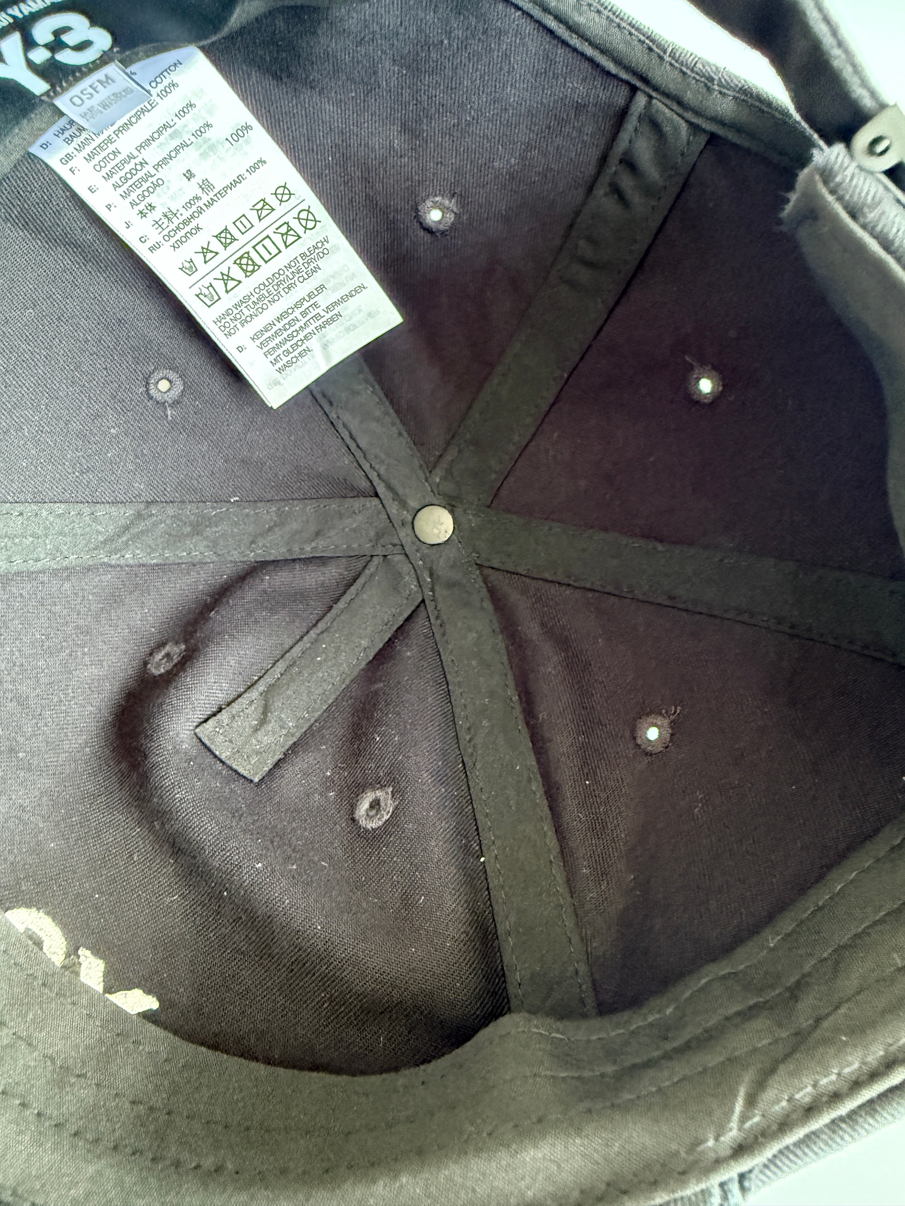 Y-3 ワイスリー DAD CAP