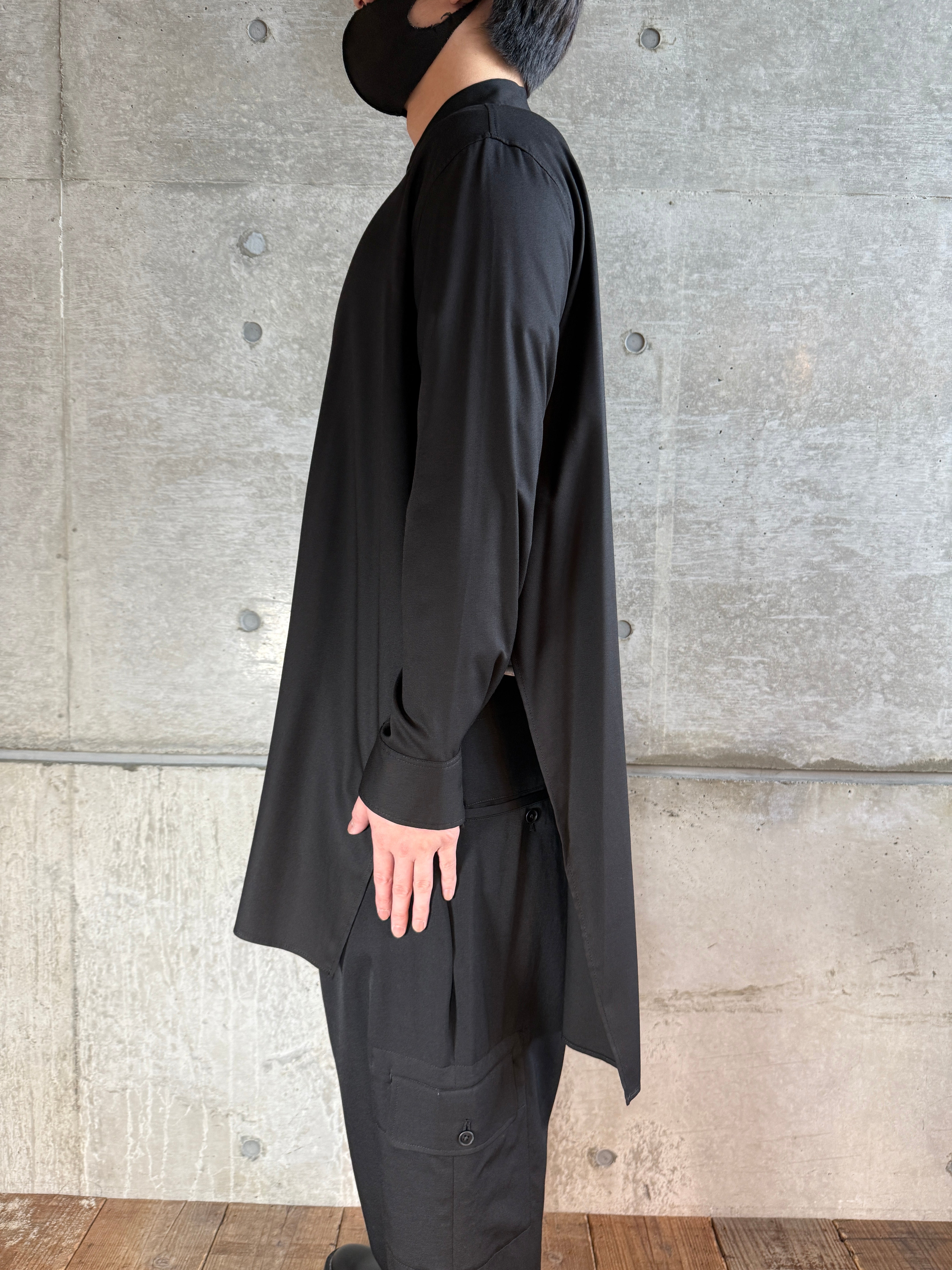 TR VIYELLA ASYMMETERY SHIRTアシンメトリーシャツ GM-B02-209-1-03