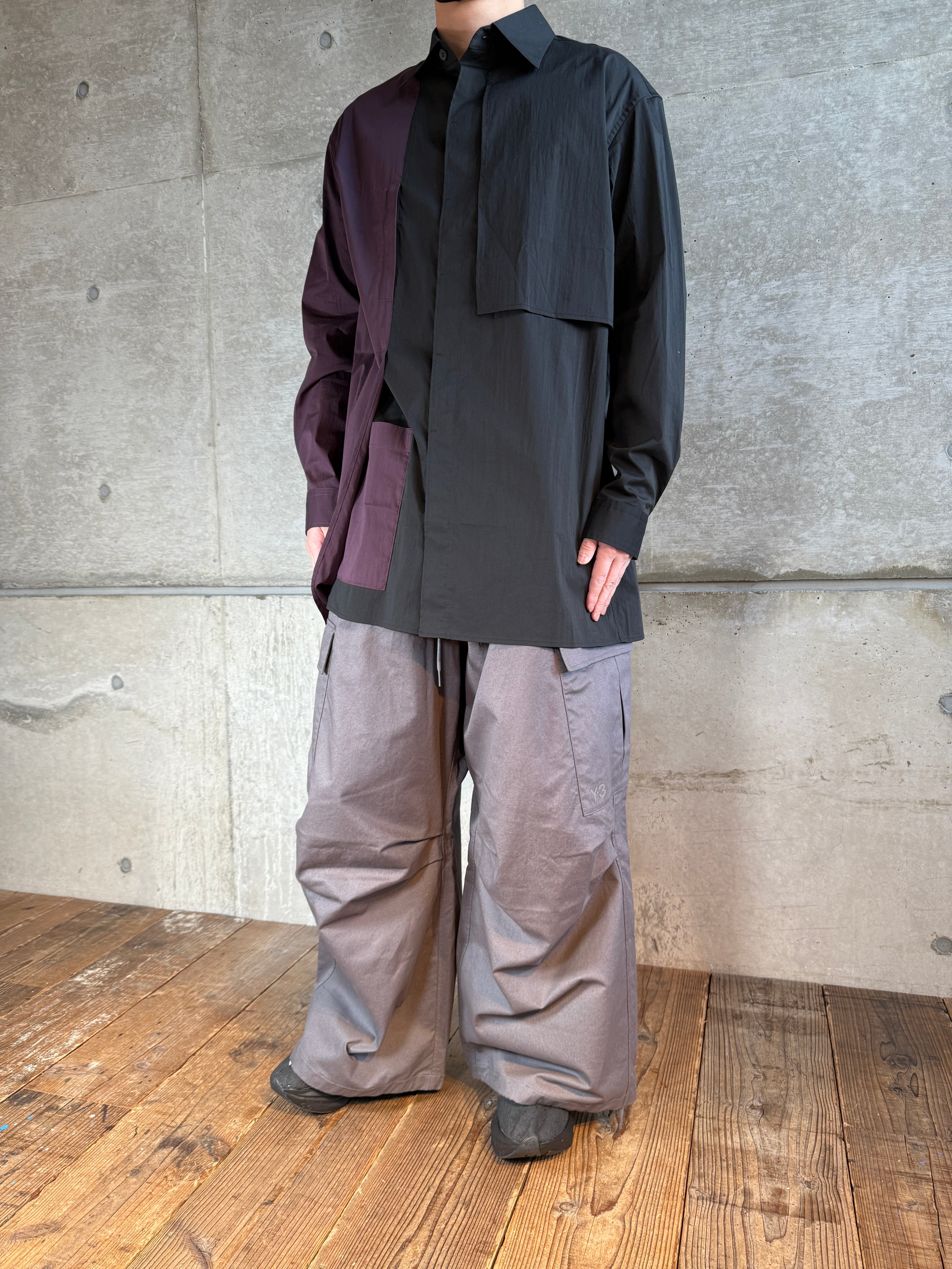 Y-3 SPORTY COTTON SHIRT スポーティコットンシャツ KB4613