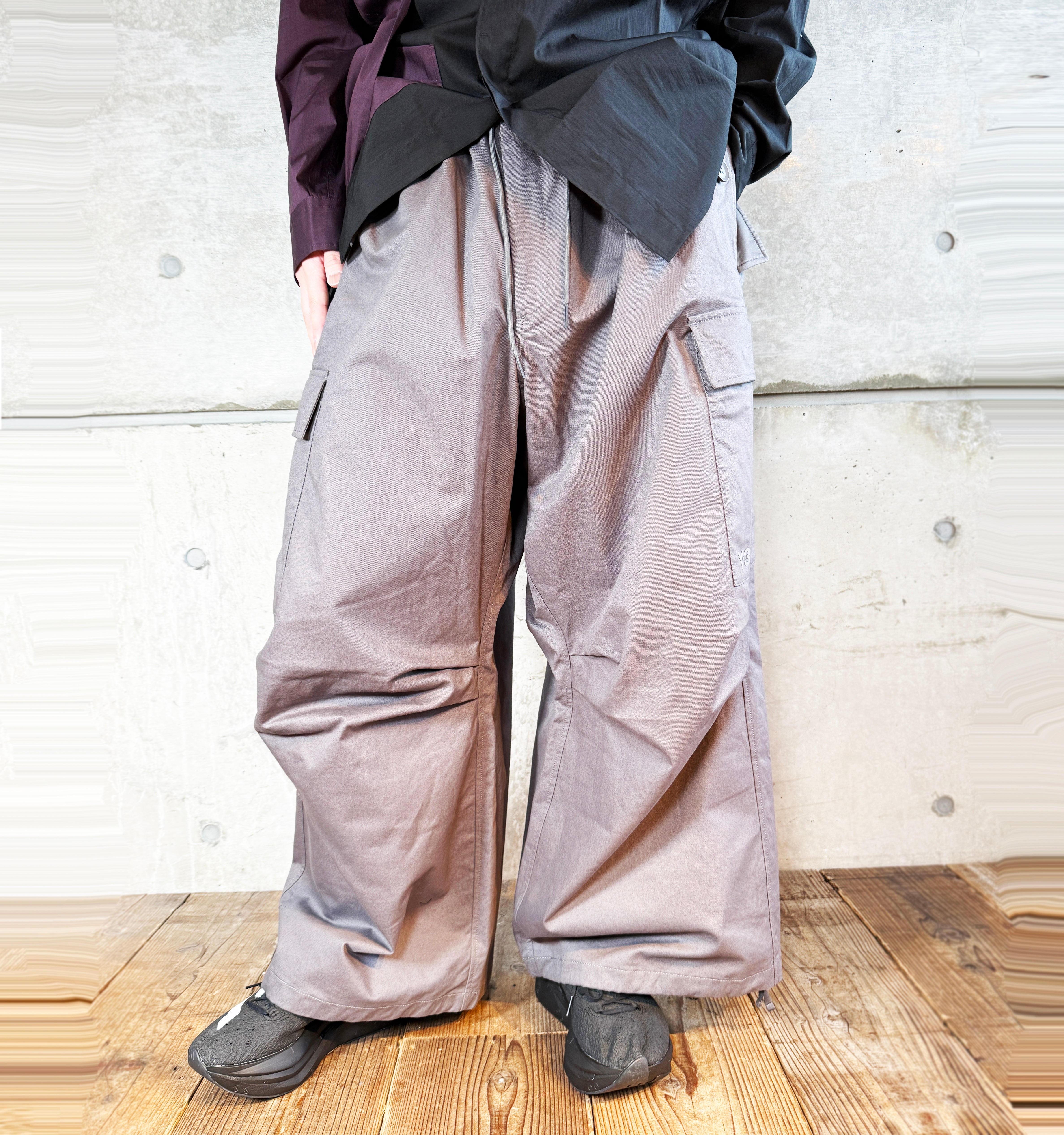 Y-3 ワイスリー UT TWILL CARGO PANTS KE2312 ツイル カーゴ パンツ
