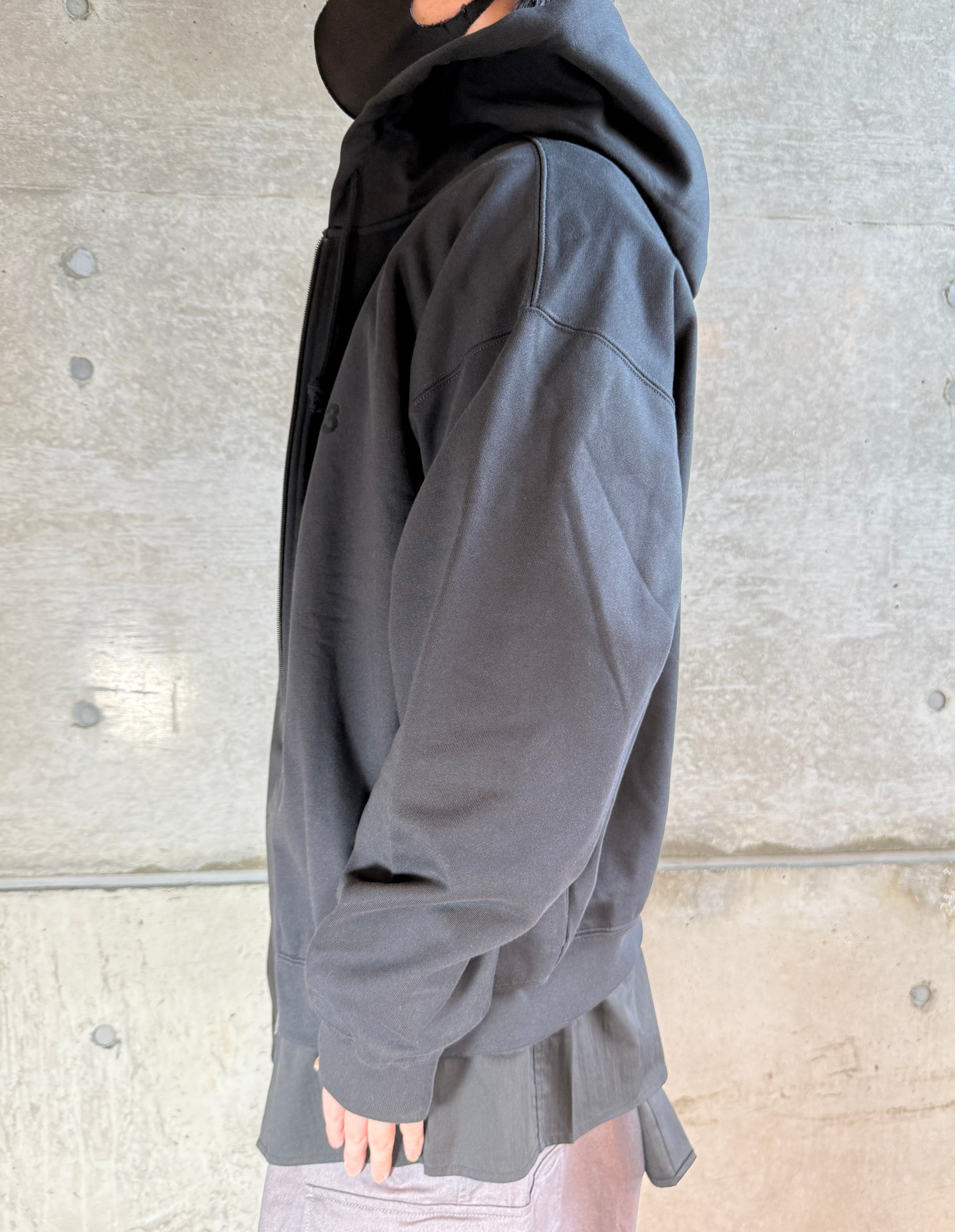 Y-3 BRUSHED TERRY ZIP HOODIEブラッシュドテリー ジップフーディーKA3107