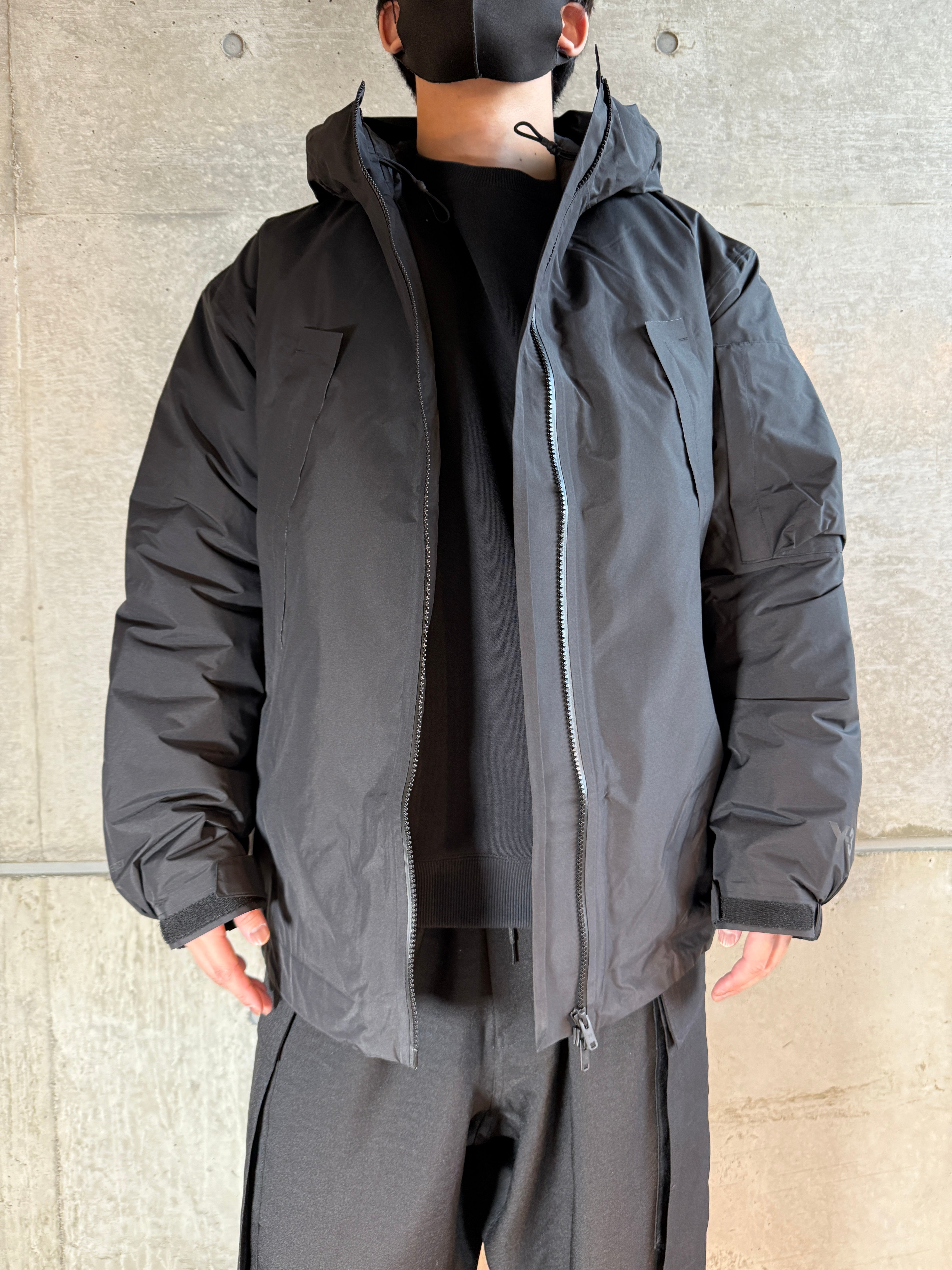 Y-3 GTX PADDED HOODED JACKETゴアッテックパデットジャケットJE4619