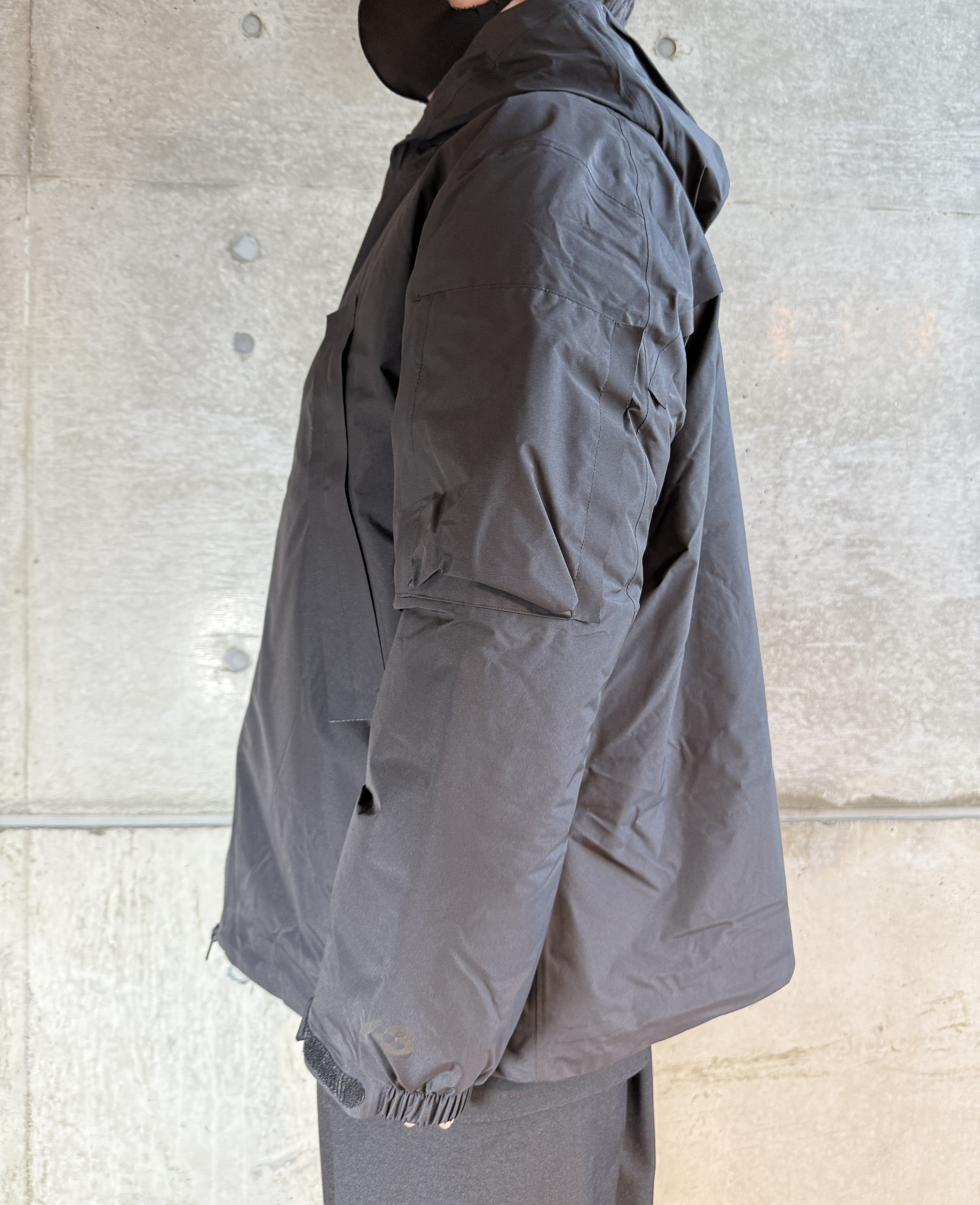 Y-3 GTX PADDED HOODED JACKETゴアッテックパデットジャケットJE4619