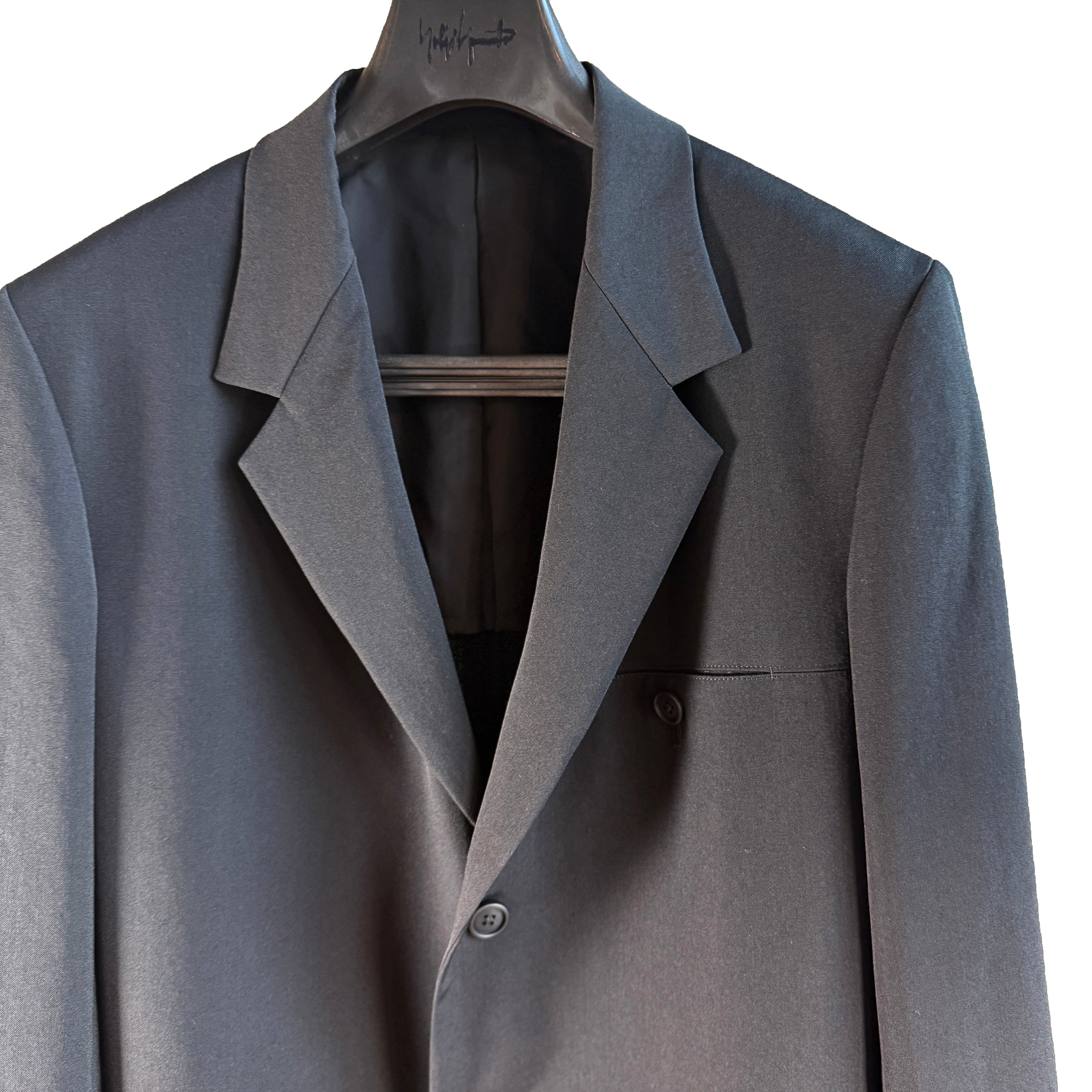 Y's for men WOOL GABARDINE PARALLEL PANELED JACKET J02-100-2