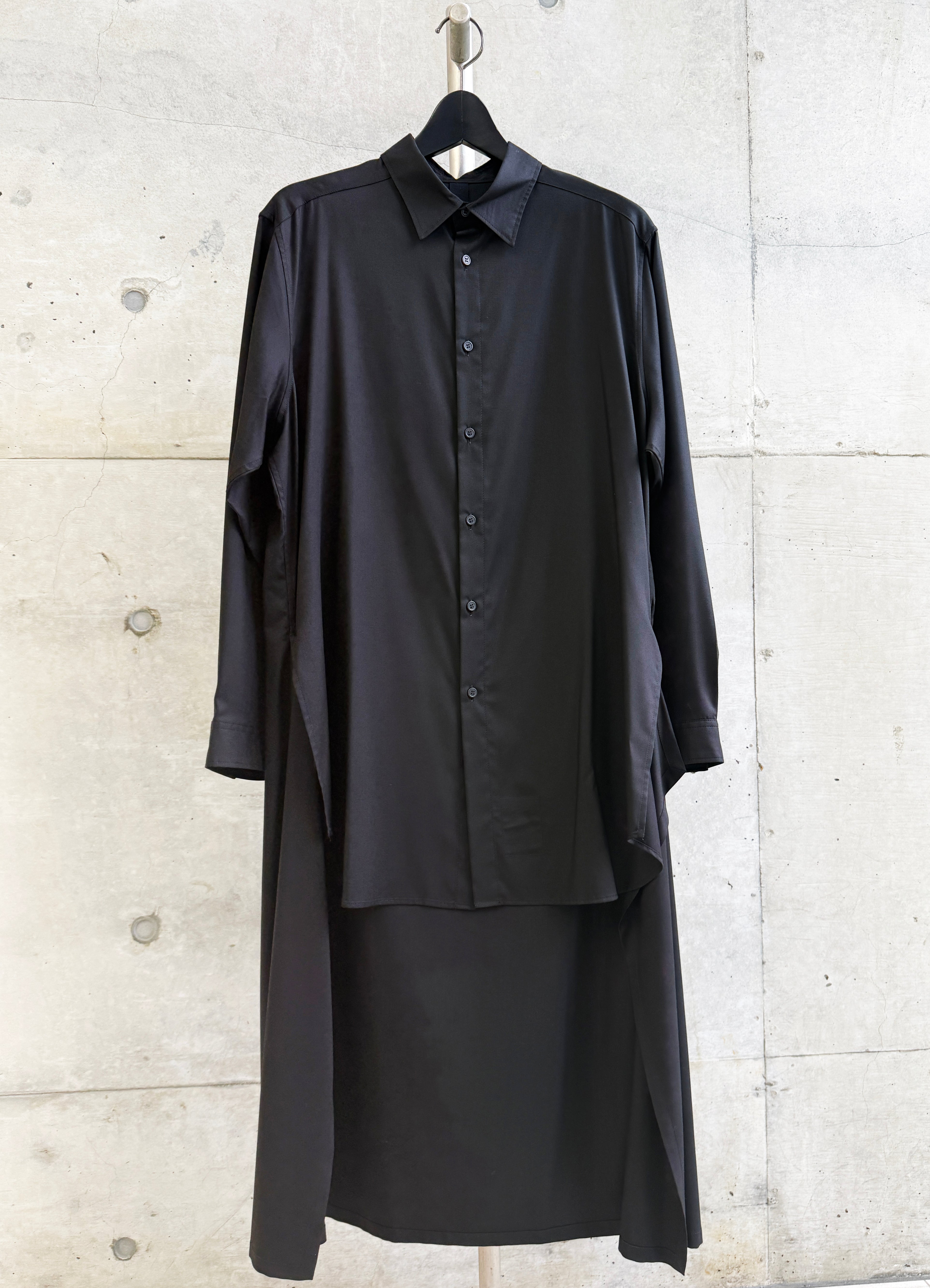 TR VIYELLA BACK LONG SHIRT ヴィエラバックロングシャツ GM-B04-209-1-03