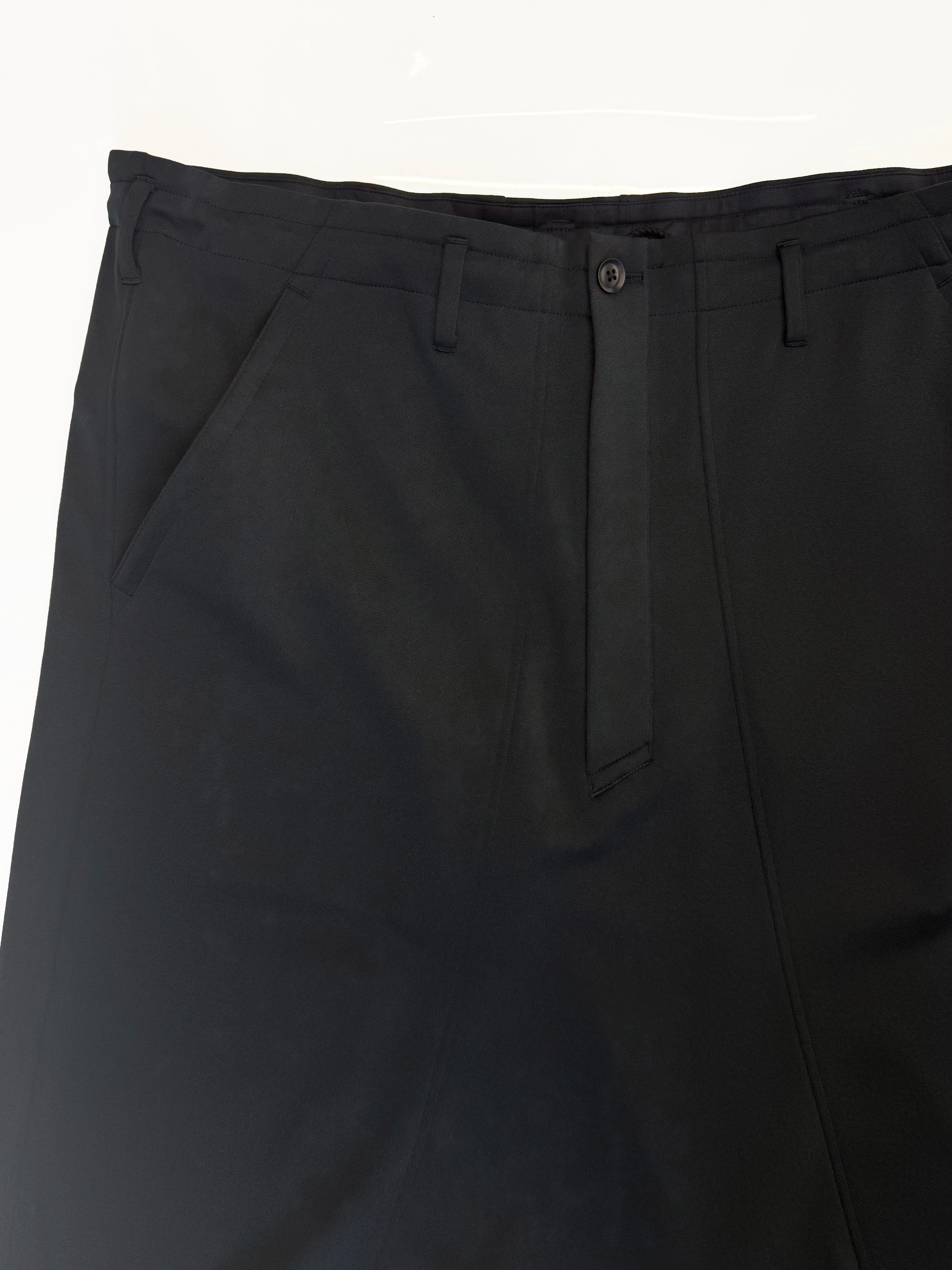 POLYESTER SMOOTH SAROUEL PANTS サルエルパンツ GM-P06-900-1-03