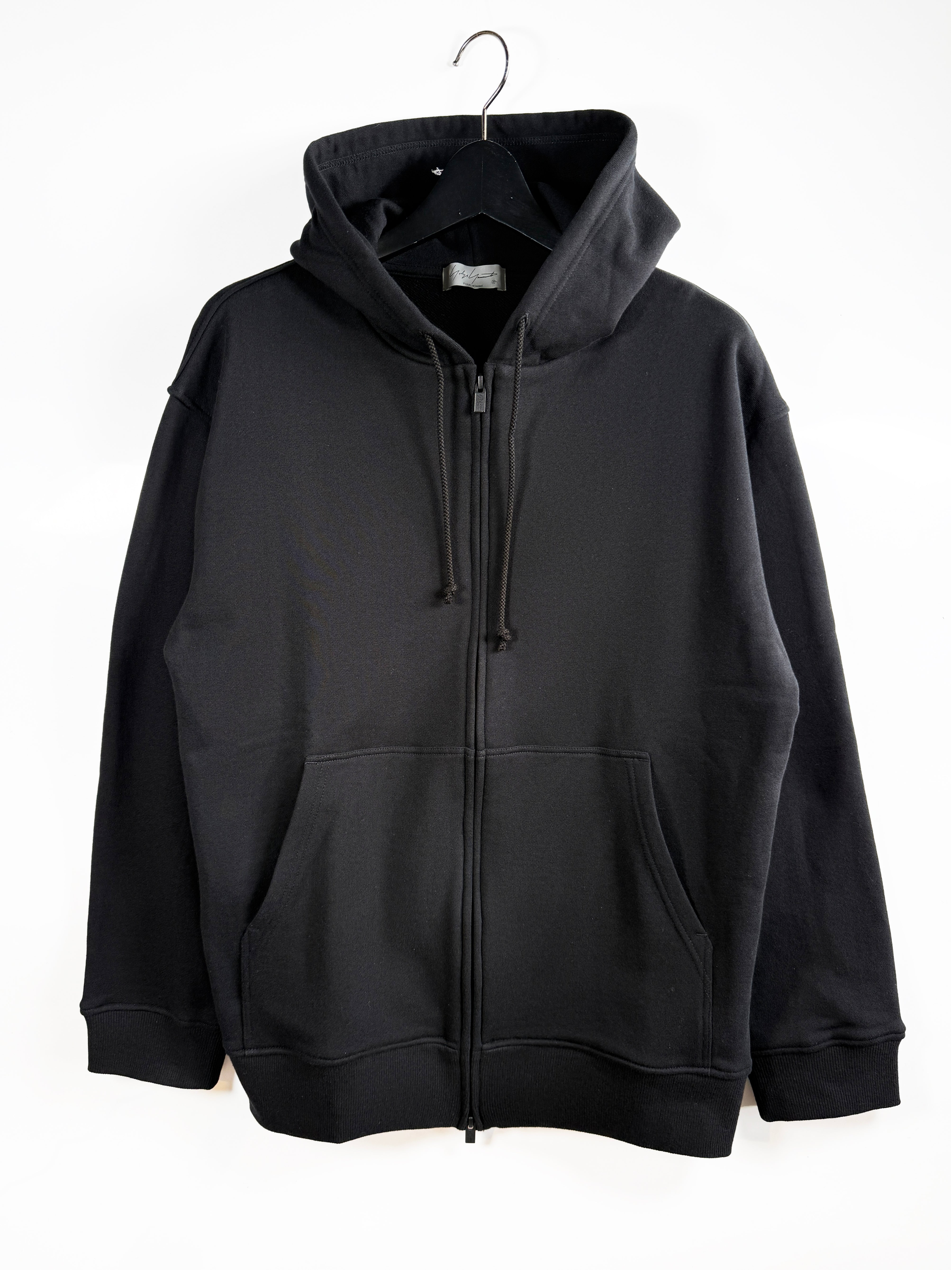 YohjiYamamotopour HOMME 30/10 FRENCH TERRY LOGO HOODIEヨウジヤマモトプールオムパーカーHK-T11-081-1-03