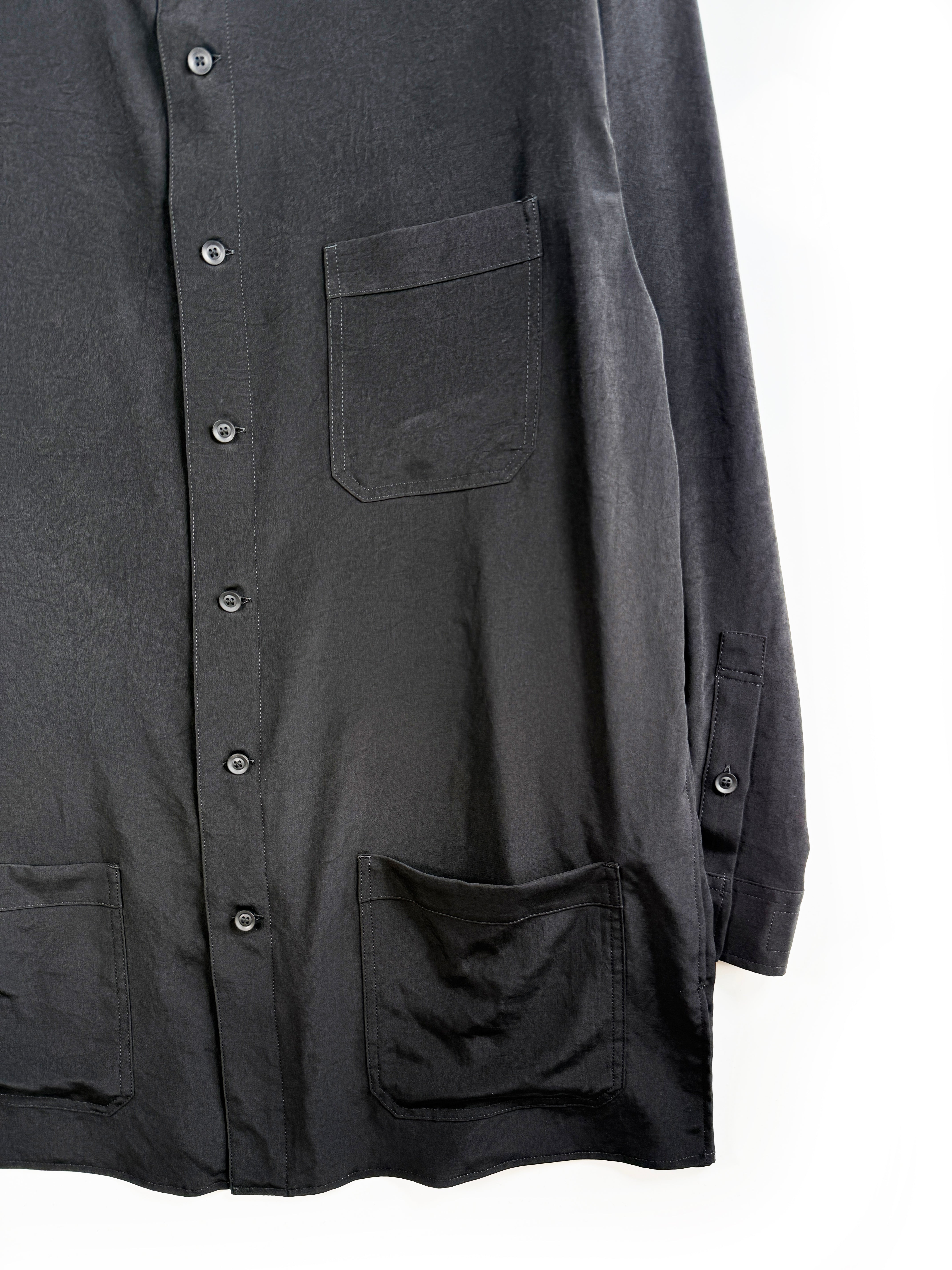 TA TUXEDO 3 POCKETS BLOUSEタキシード3ポケットブラウス HK-B01-500-1-03