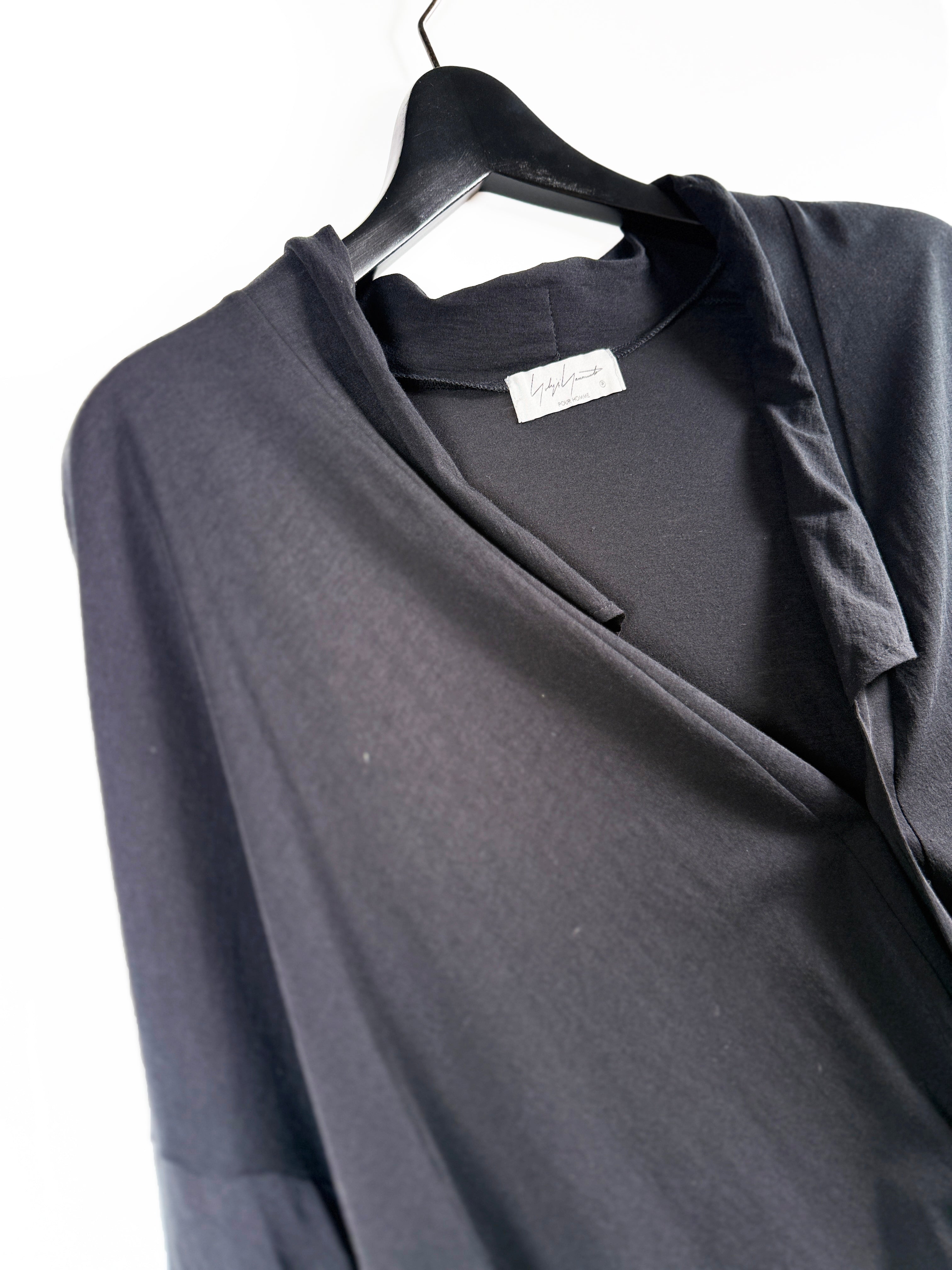 DIORAMA JERSEY ONE BUTTON CARDIGAN HP-T08-071-1-03YohjiYamamoto pour HOMME 1つ釦カーディガン