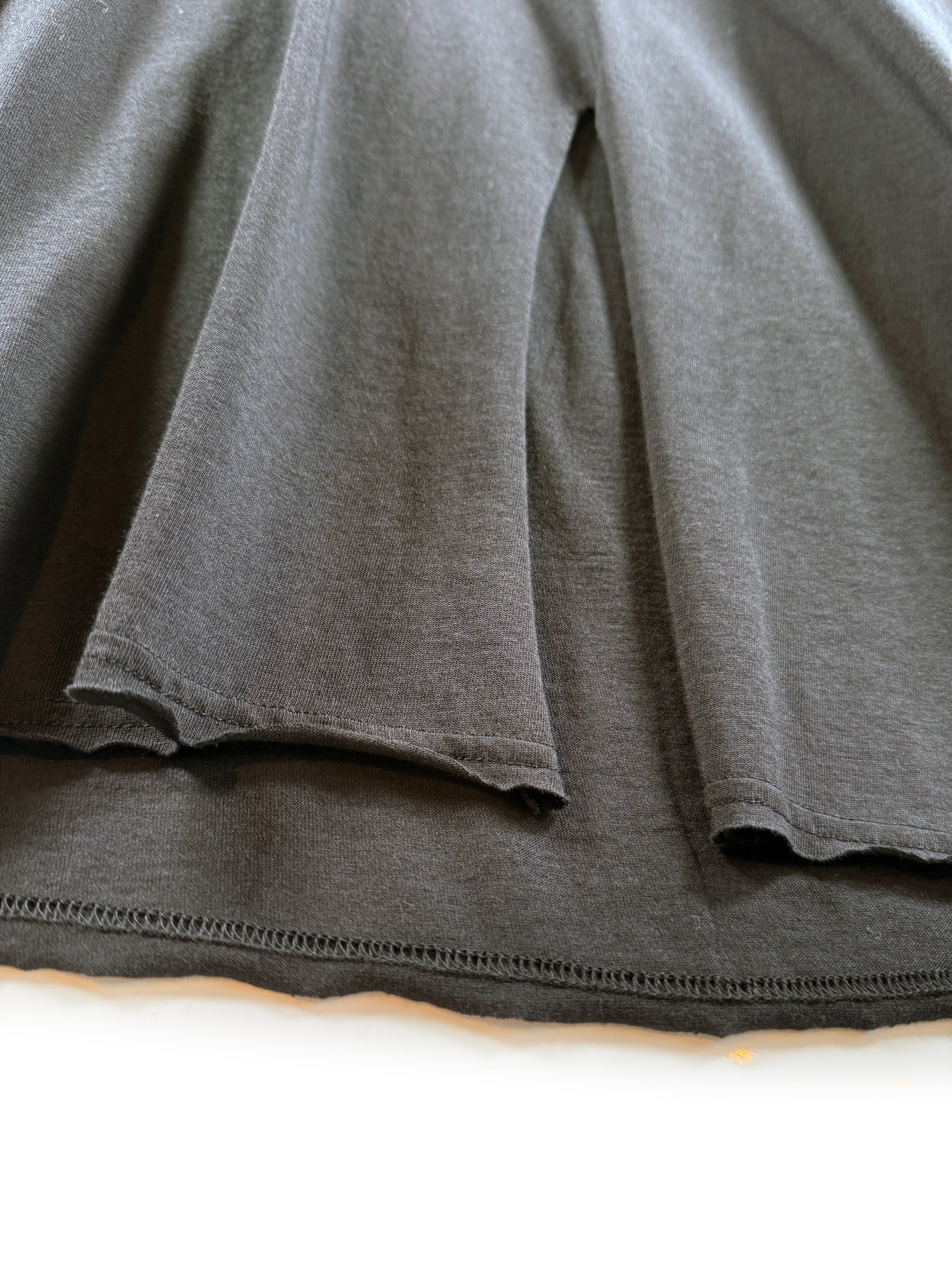 Yohjiyamamoto pour homme WOOL MIX SINGLE JERSEY SLIT ROUND NECK T スリットラウンドネックTシャツ HL-T11-074-2-03
