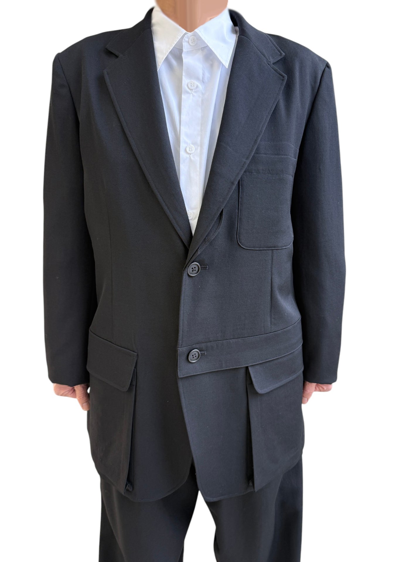 Y's for men GABARDINE FLAP CLOTH JACKETギャバジンフラップクロスジャケット
