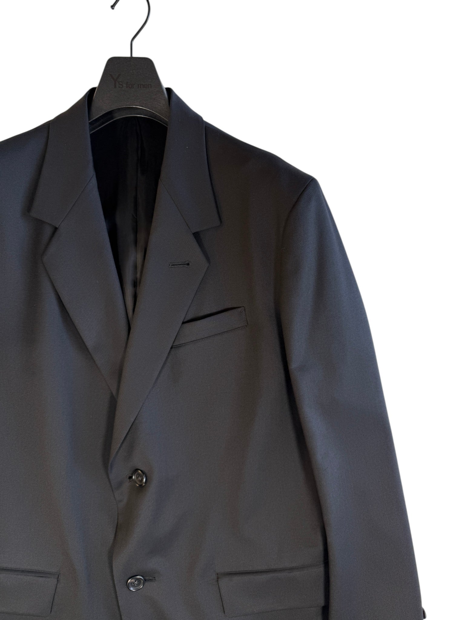 Y's for men SUIT GABARDINE JACKET WITH 2-BUTTONS