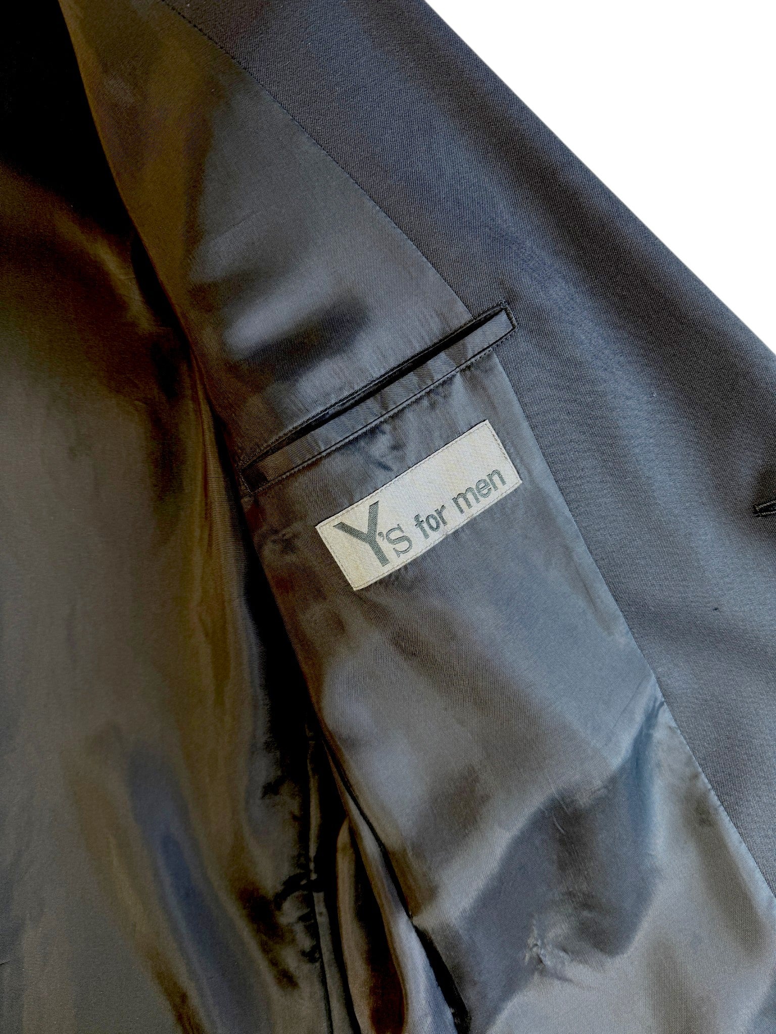Y's for men SUIT GABARDINE JACKET WITH 2-BUTTONS