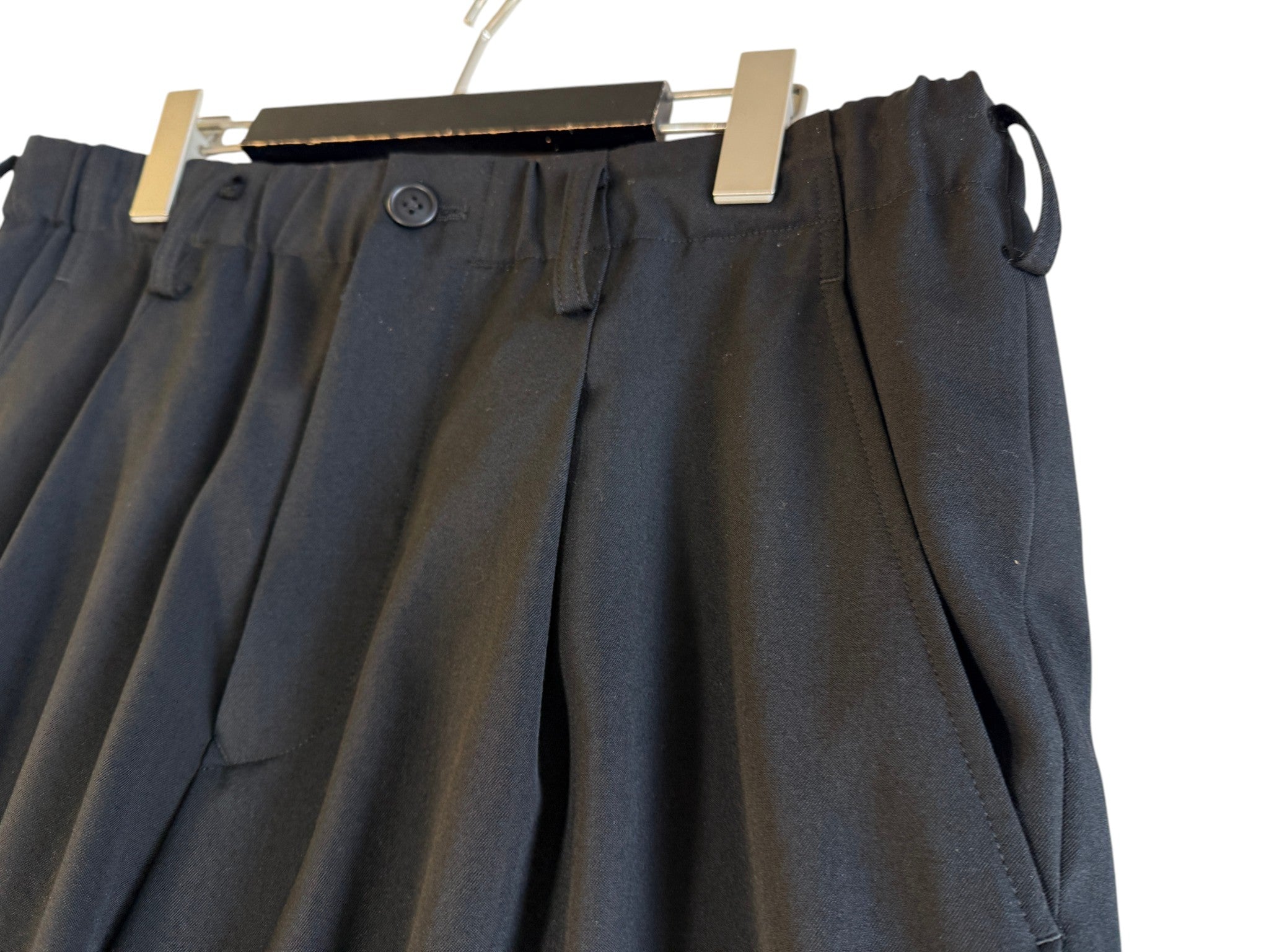 Y’sformen WOOL GABARDINE WAIST STRING PANTウールギャバジン ウエスト紐パンツ