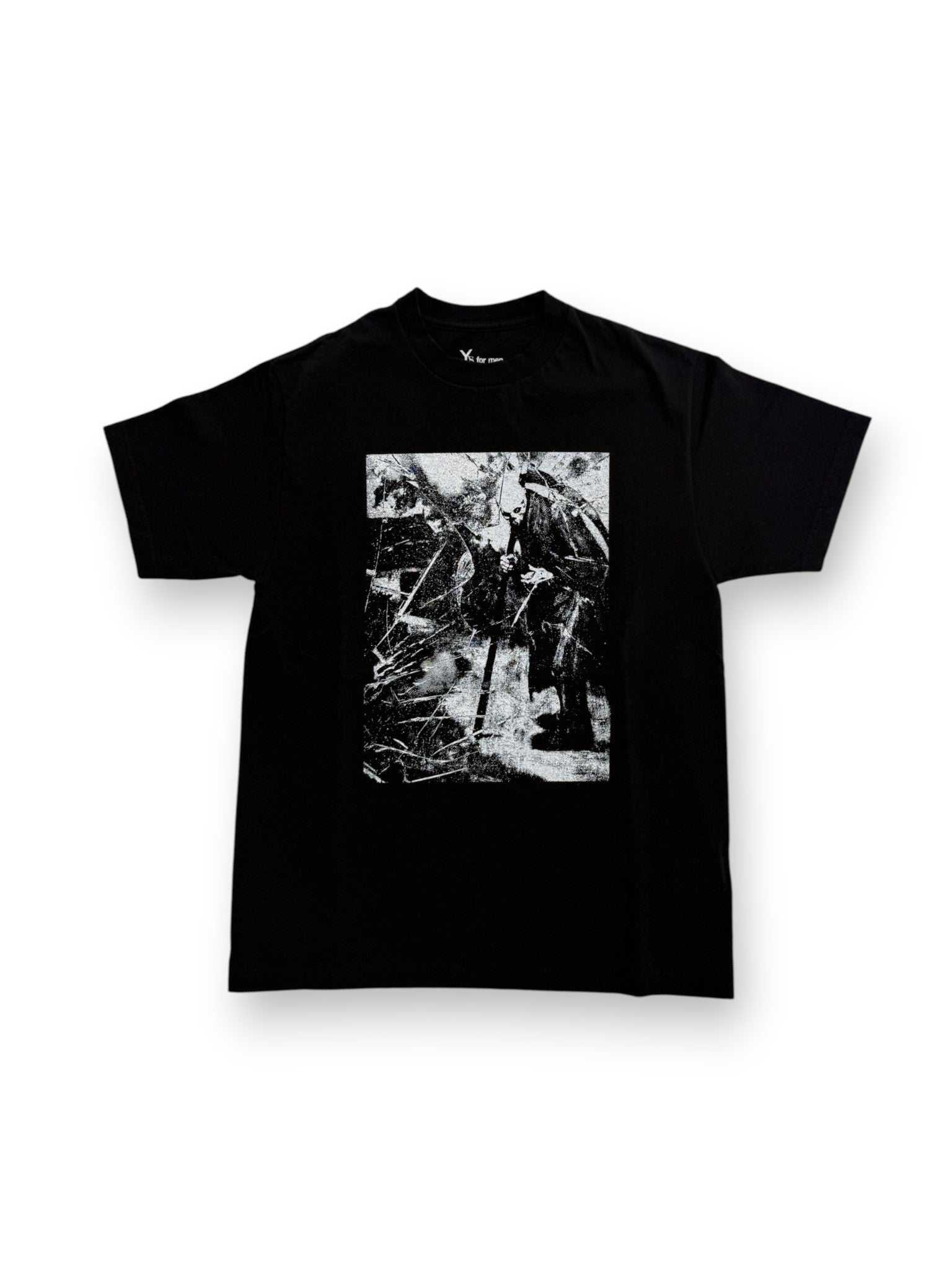 【Y's for men × MASSES】COTTON SINGLE PRINT ROUND NECK SHORT SLEEVE T MK-T74-990-2-02