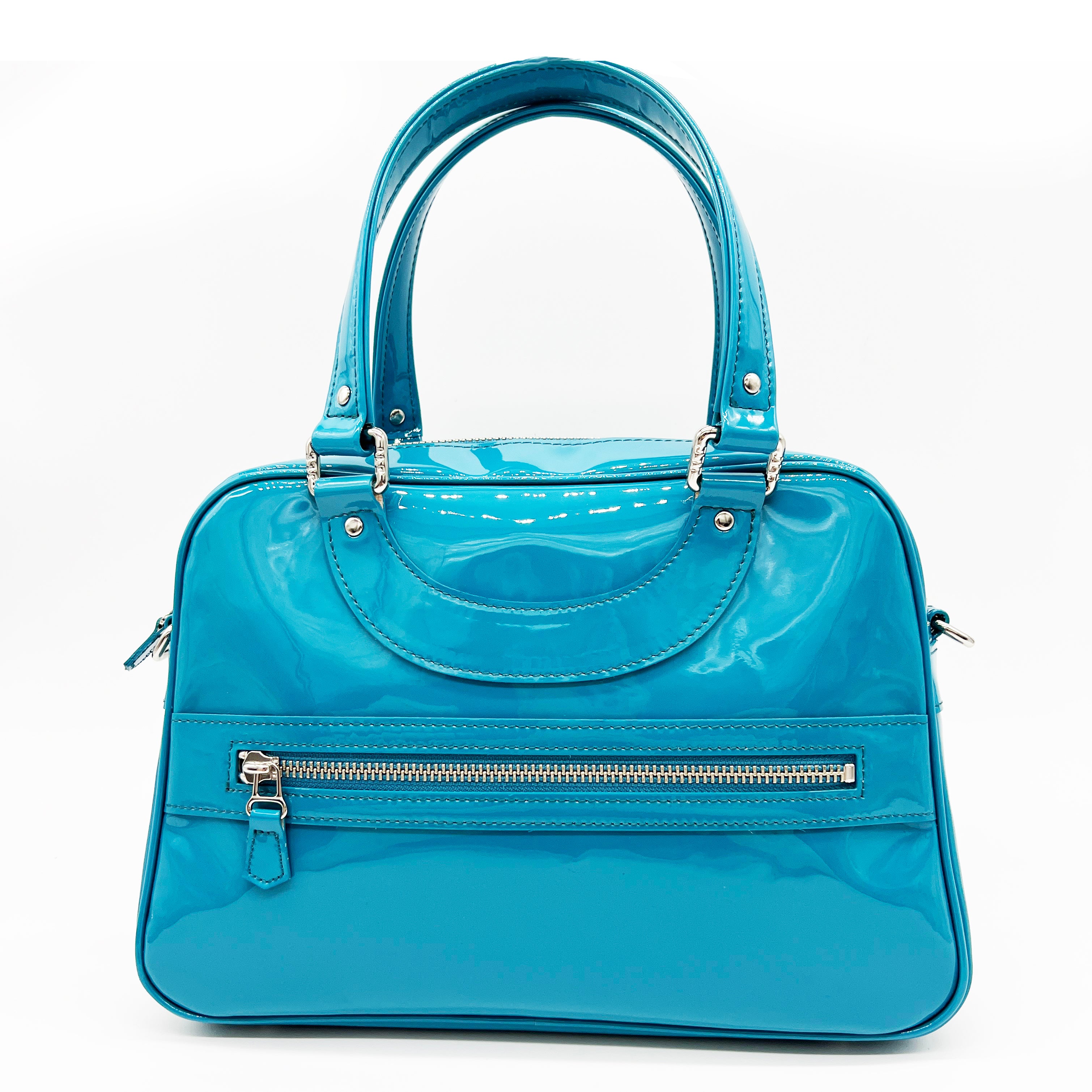 Jacques Le Corre ジャックルコー 【LISBON】 リスボン MINI 2way バッグ TURQUOISE BLUE