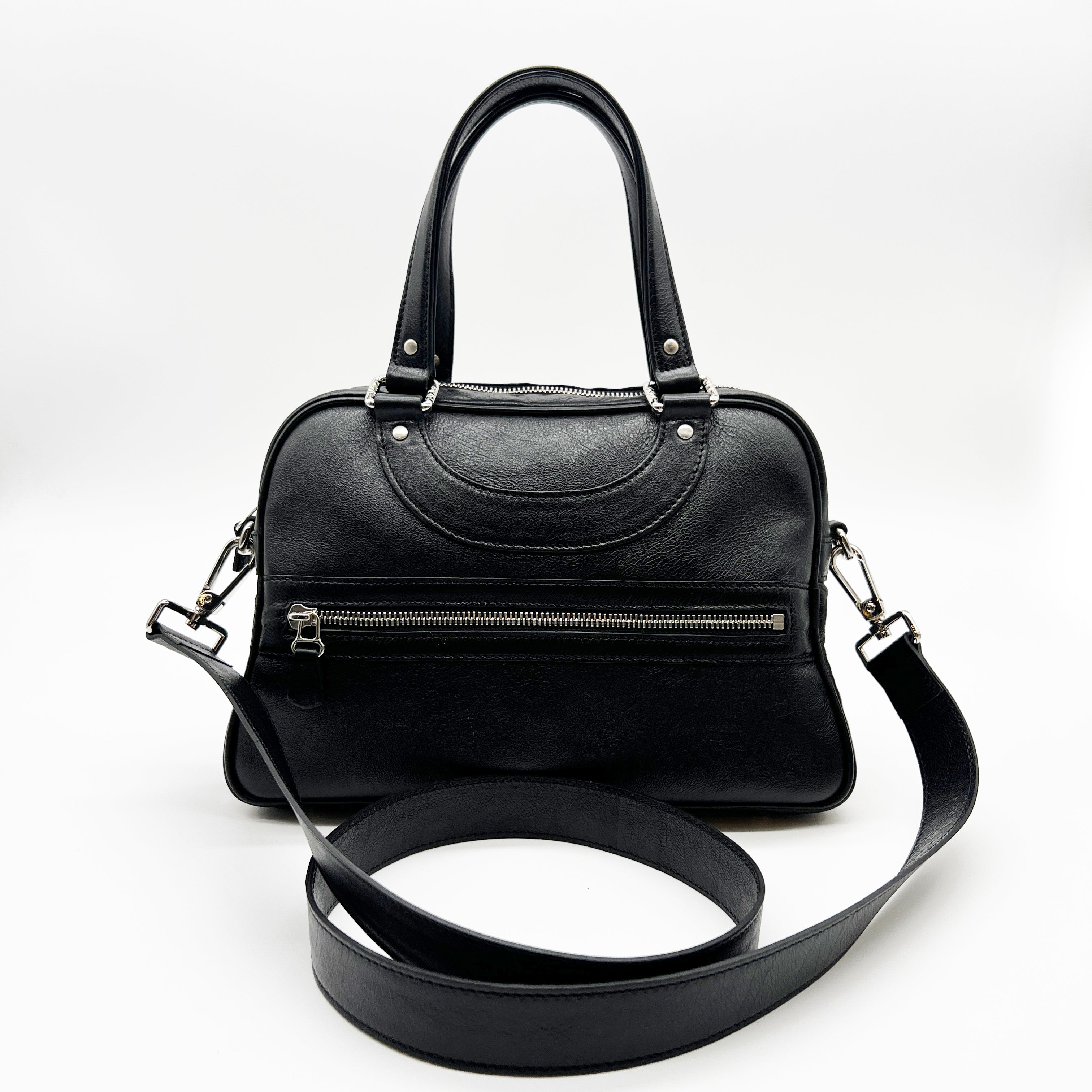 Jacques Le Corre ジャックルコー 【LISBON】 リスボン MINI 2way バッグ BLACK 黒