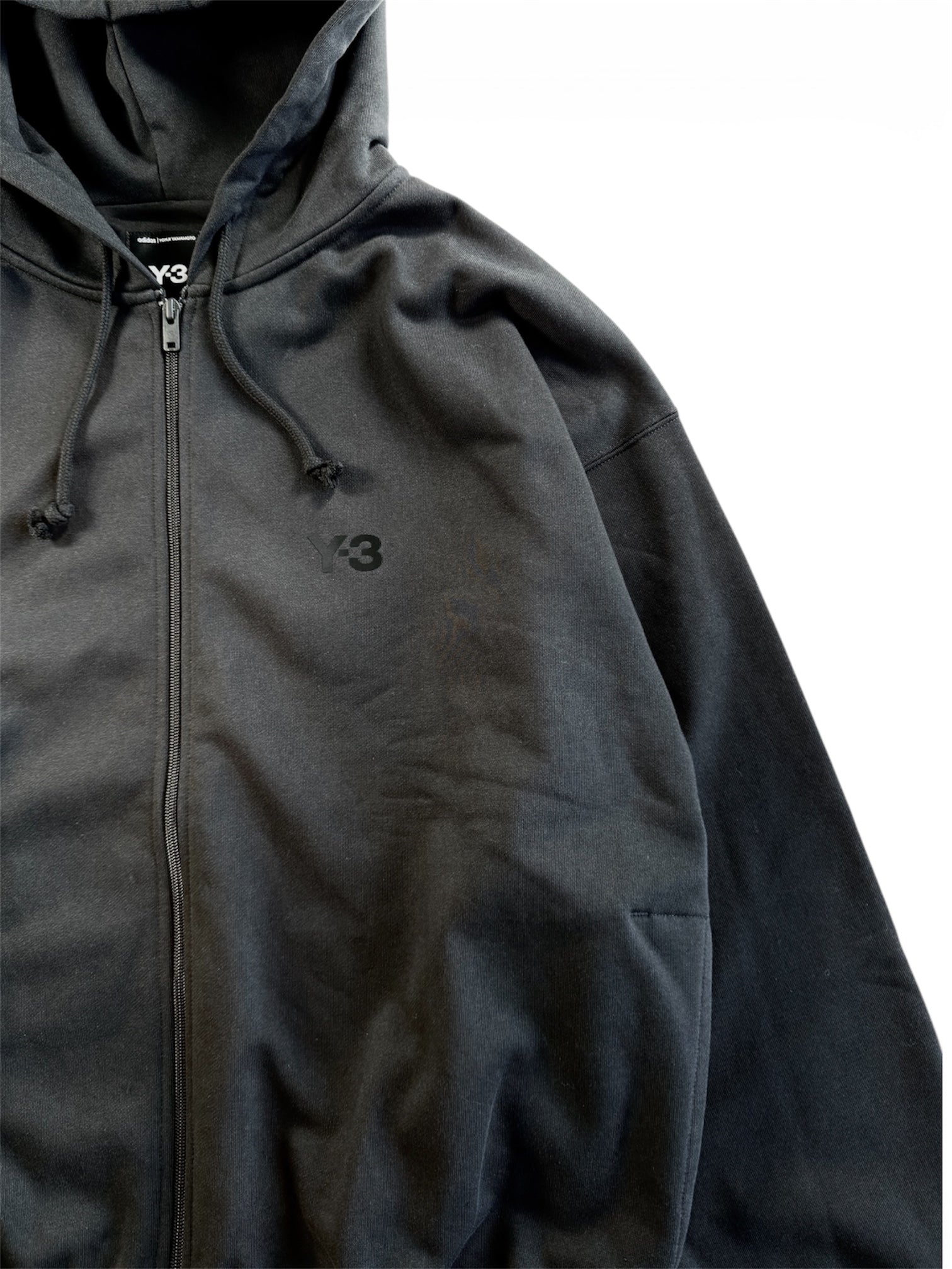 Y-3 BRUSHED TERRY ZIP HOODIEブラッシュドテリー ジップフーディーKA3107