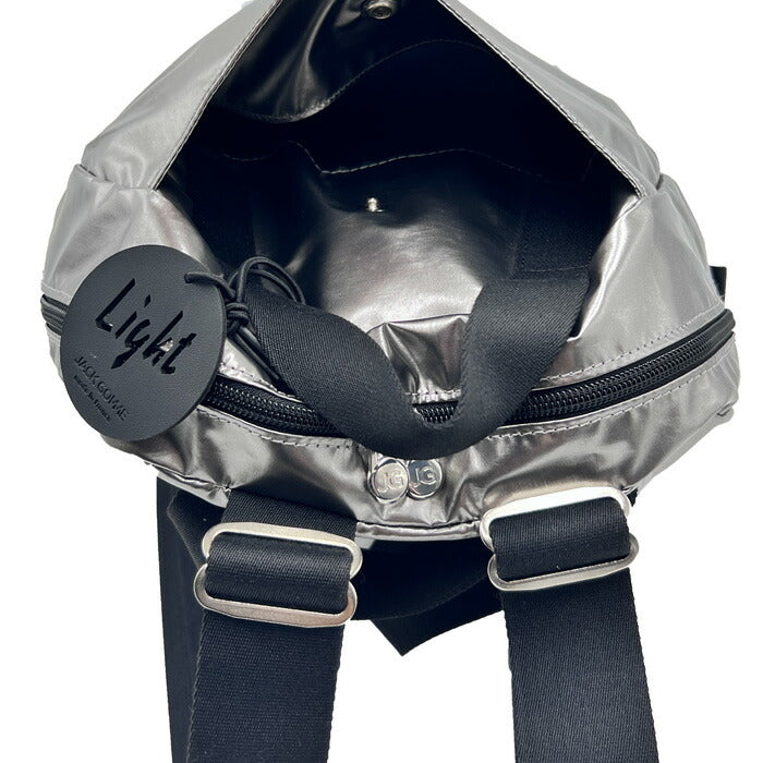 Jack Gomme ジャックゴム 【LAMI】 LIGHT Vegan リュック バックパック SILVER GRAY