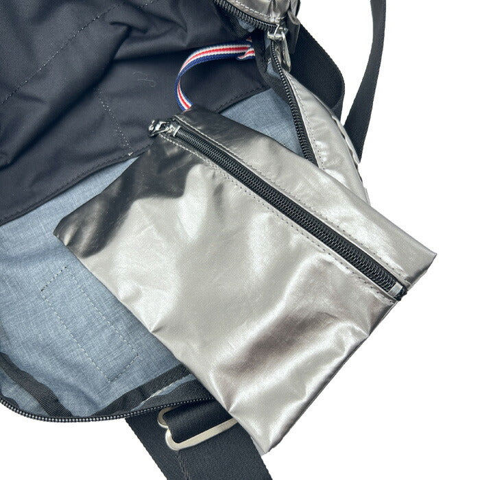 Jack Gomme ジャックゴム 【LAMI】 LIGHT Vegan リュック バックパック SILVER GRAY