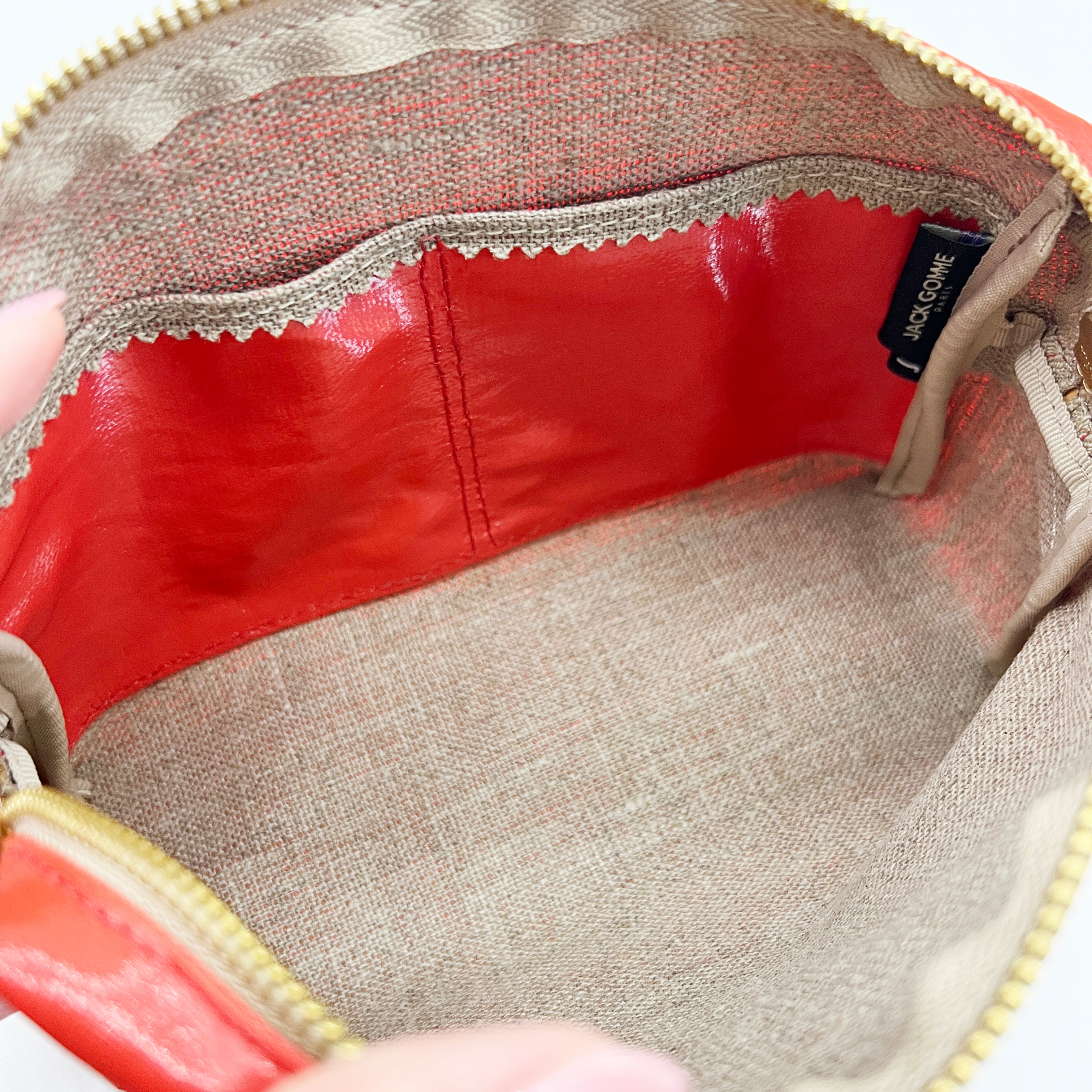 Jack Gomme ジャック・ゴム 【MINI】 ATELIER LIN ショルダーバッグ TOMATO