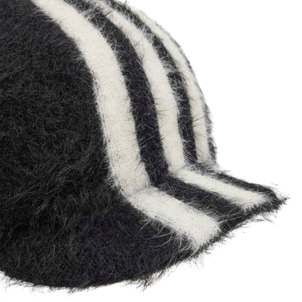 Y-3 STRIPES BONNET / Y-3 ストライプス ボンネット KV2908 : BLACK/CREAM WHITE