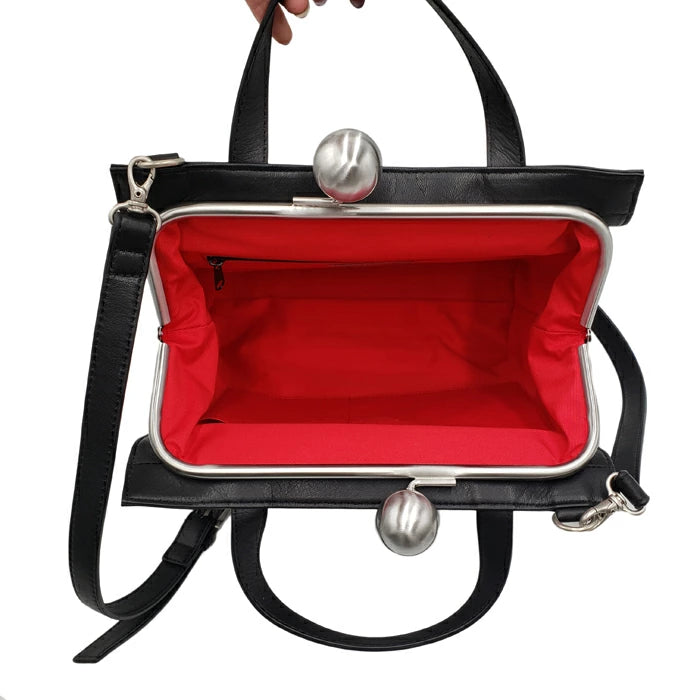 kawa-kawa カワカワ 2WAYがま口ショルダーバッグ【kuchigane】BK494