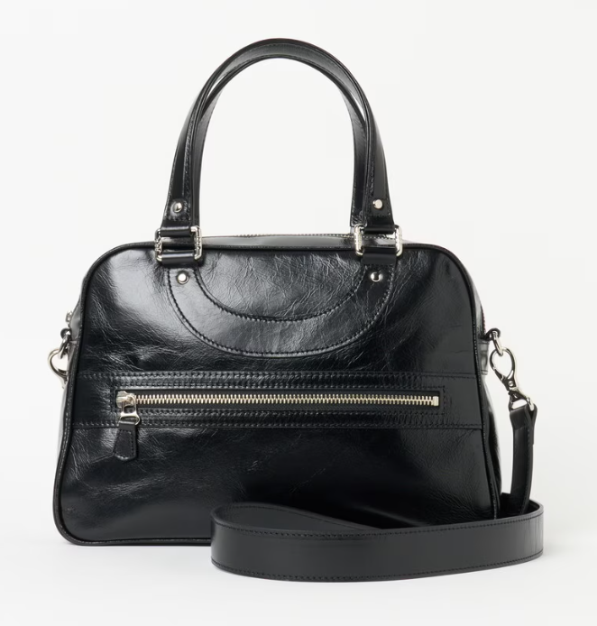 Jacques Le Corre ジャックルコー 【LISBON】 リスボン MINI 2way バッグ BLACK 黒