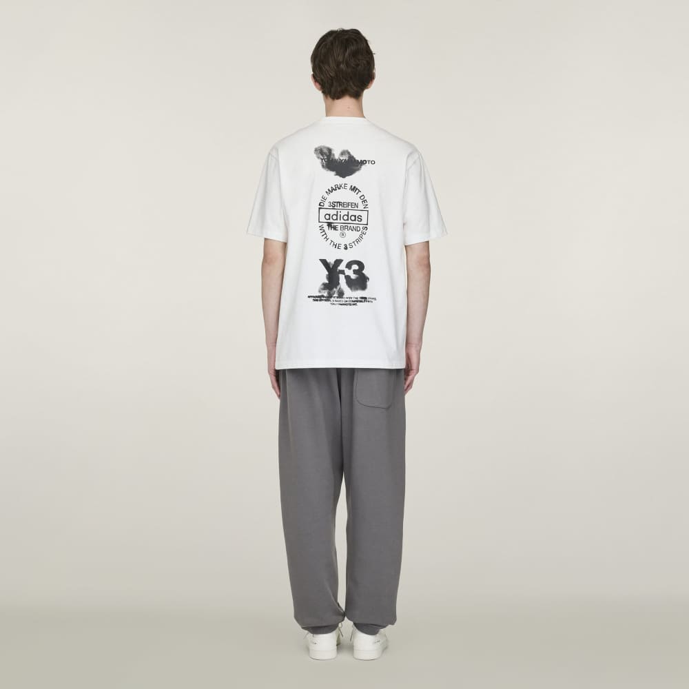 Y-3 GRAPHIC SHORT SLEEVE TEE