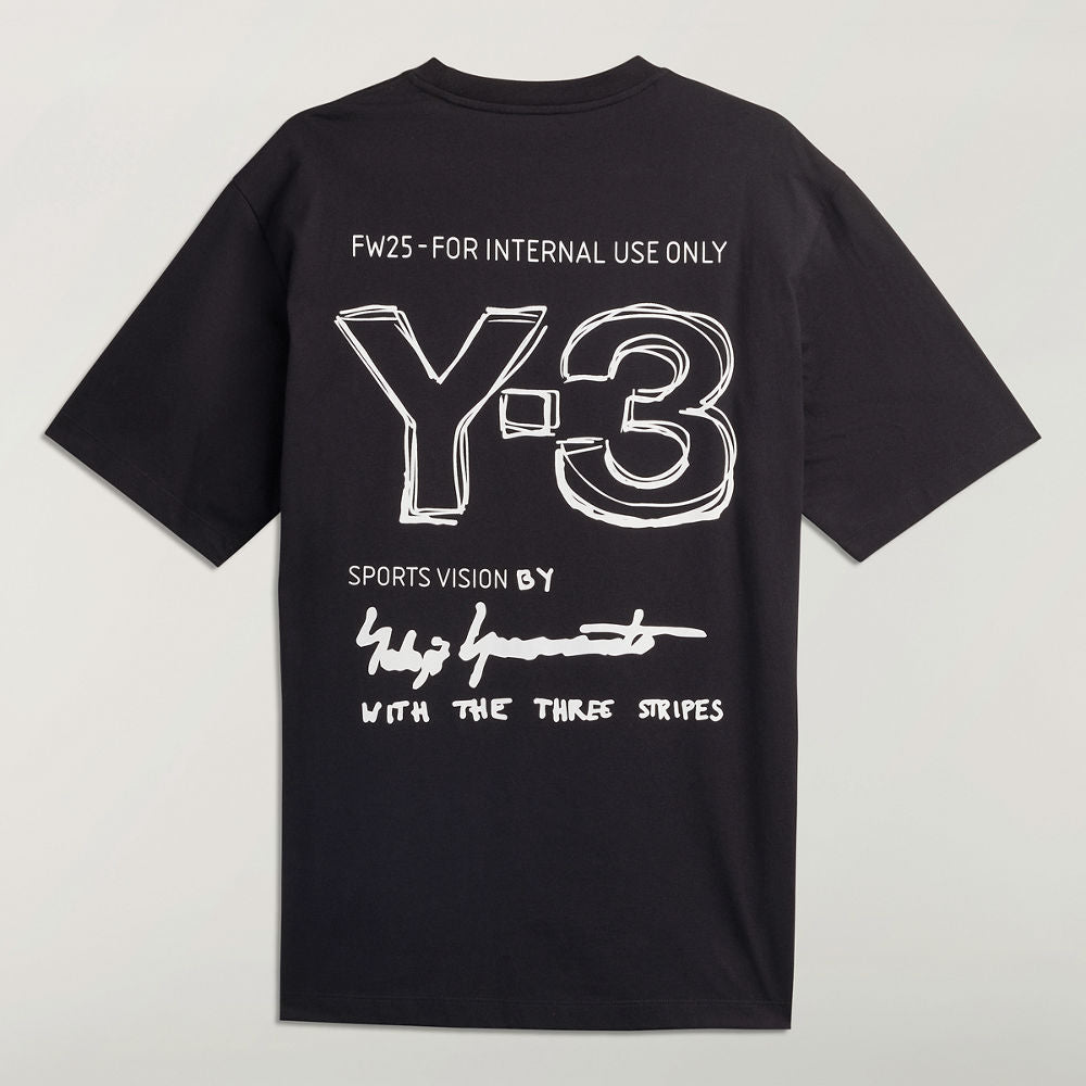 Y-3 SHORT SLEEVE TEE