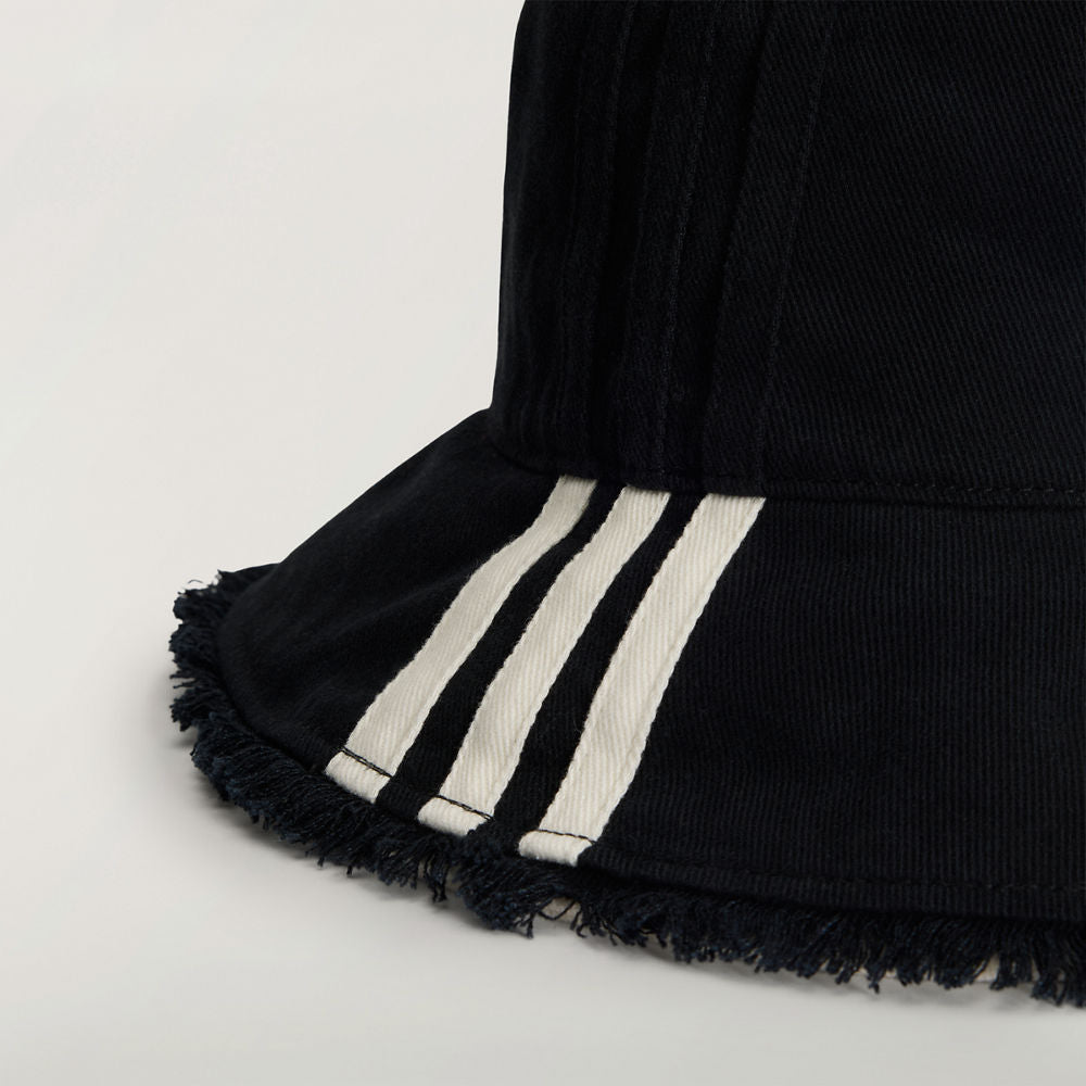 Y-3 STRIPES BUCKET HAT