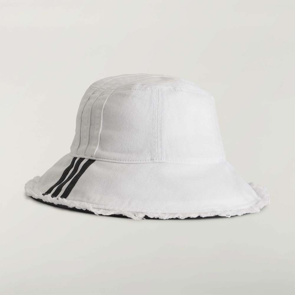 Y-3 STRIPES BUCKET HAT