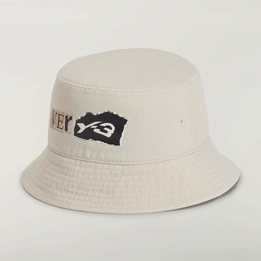 Y-3 GRAPHIC BUCKET HAT
